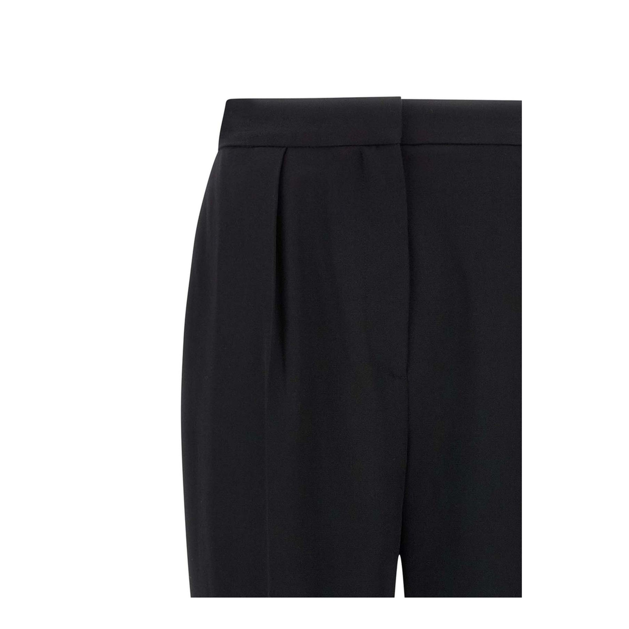 High Waist Tailored Grain De Poudre Pants