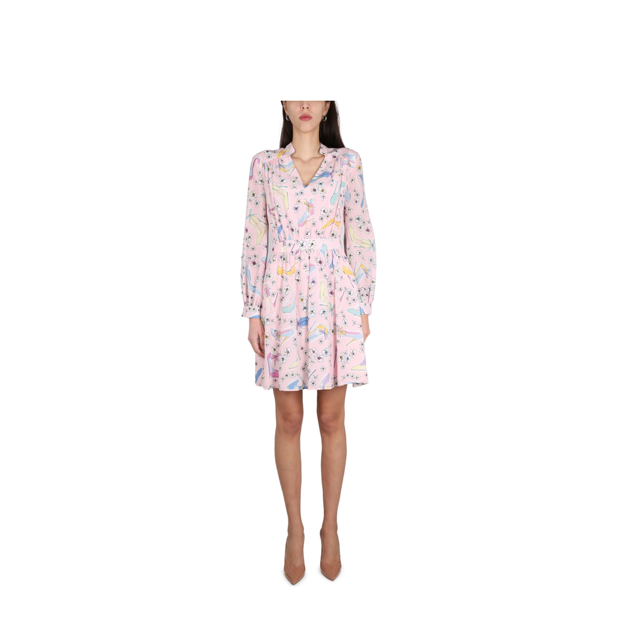 MAYFEYR - BOUTIQUE MOSCHINO - Heels And Flowers Dress - 045411401223