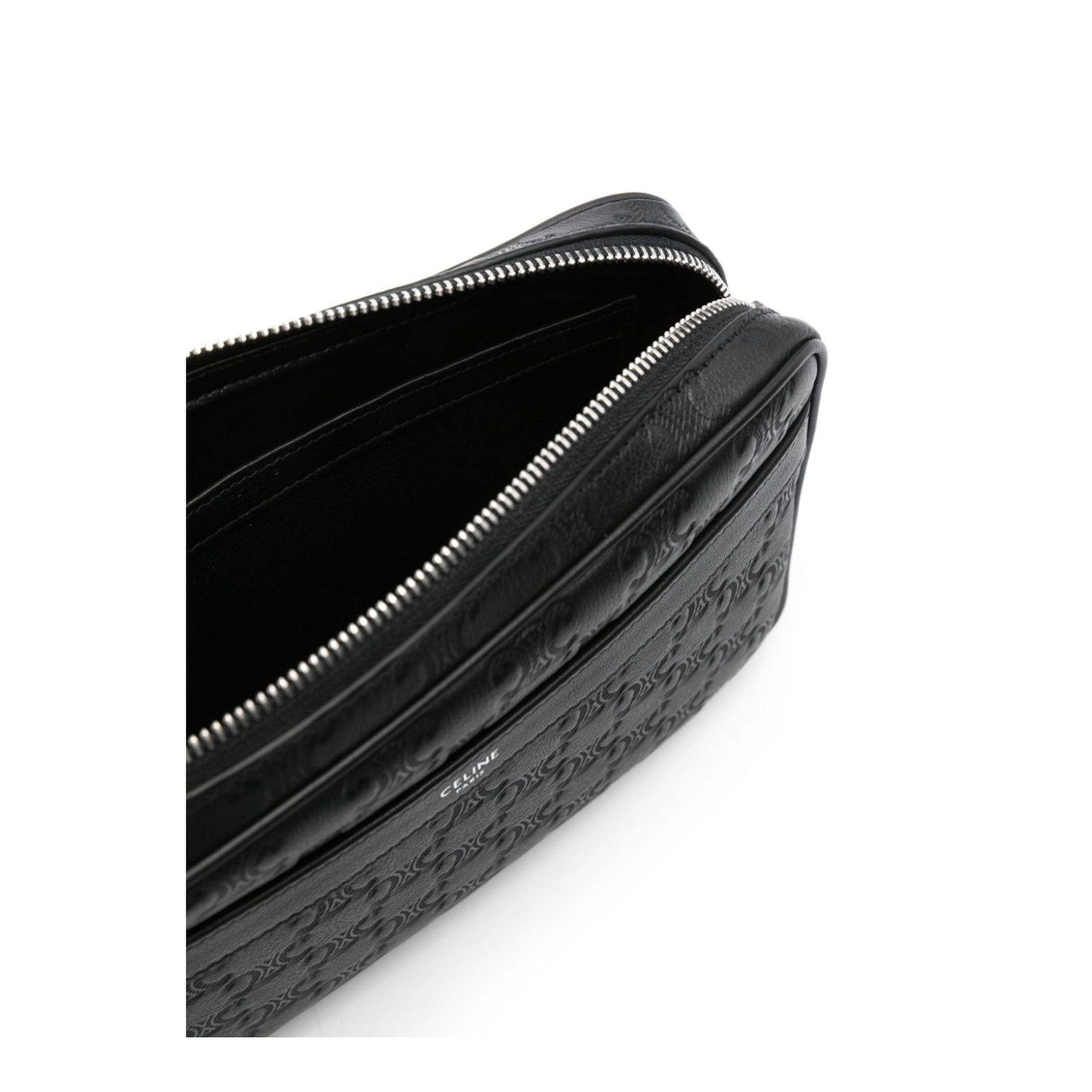 Triomphe Embossed Medium Messenger Bag