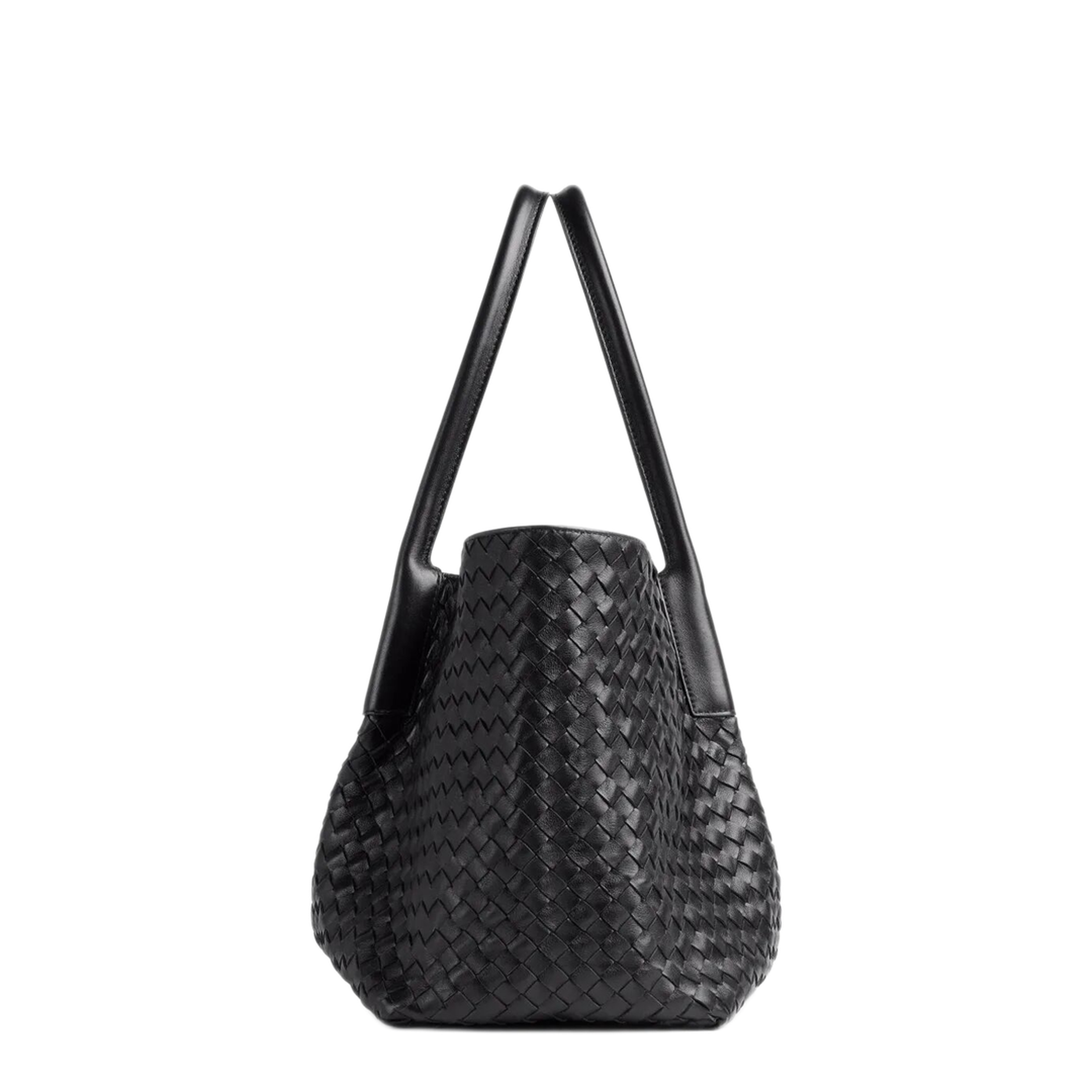 MAYFEYR - Bottega Veneta - Pinacoteca Grande Reversible Tote Bag In Intrecciato Silky Leather - 817166V5AG1