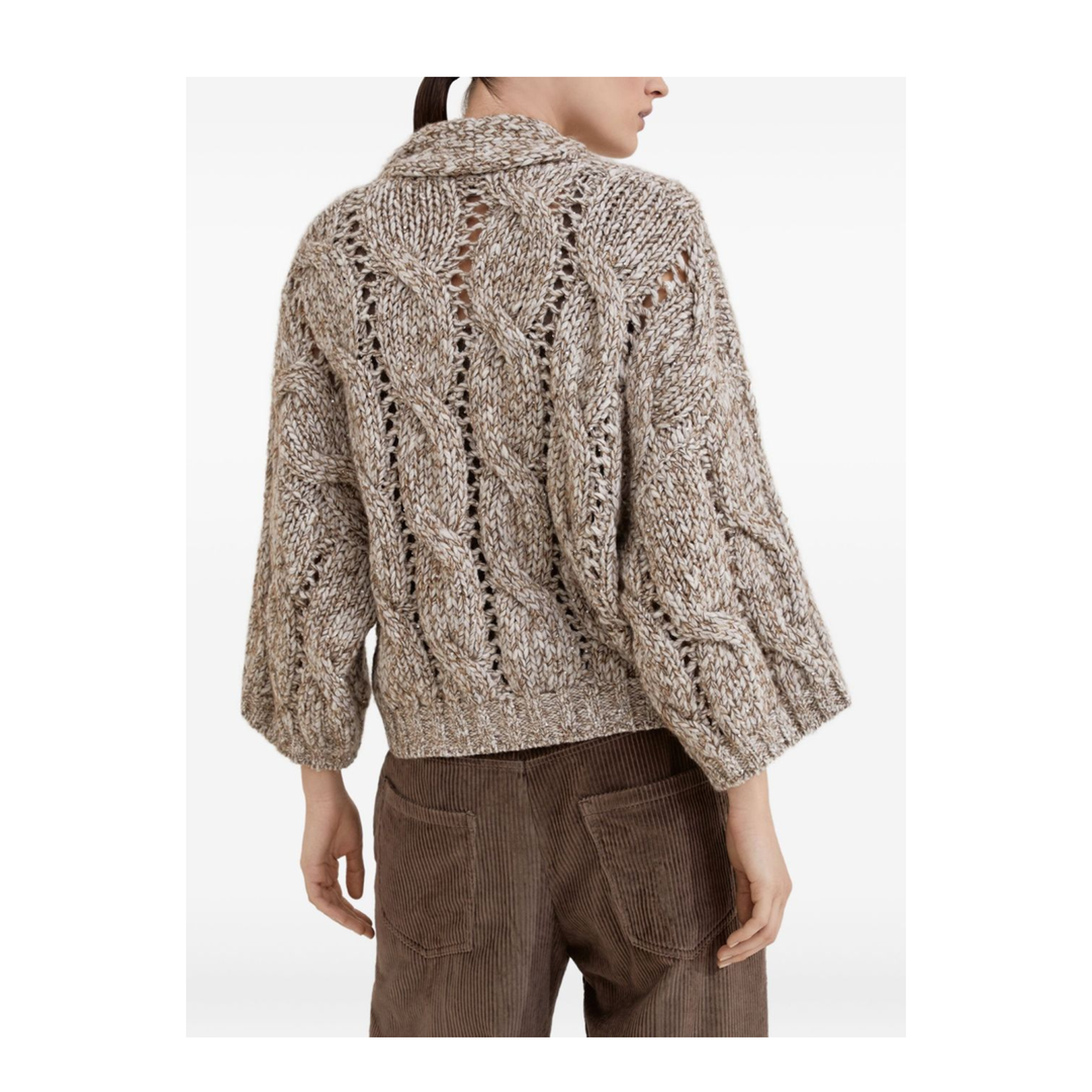 Wool and Cashmere Cardigan