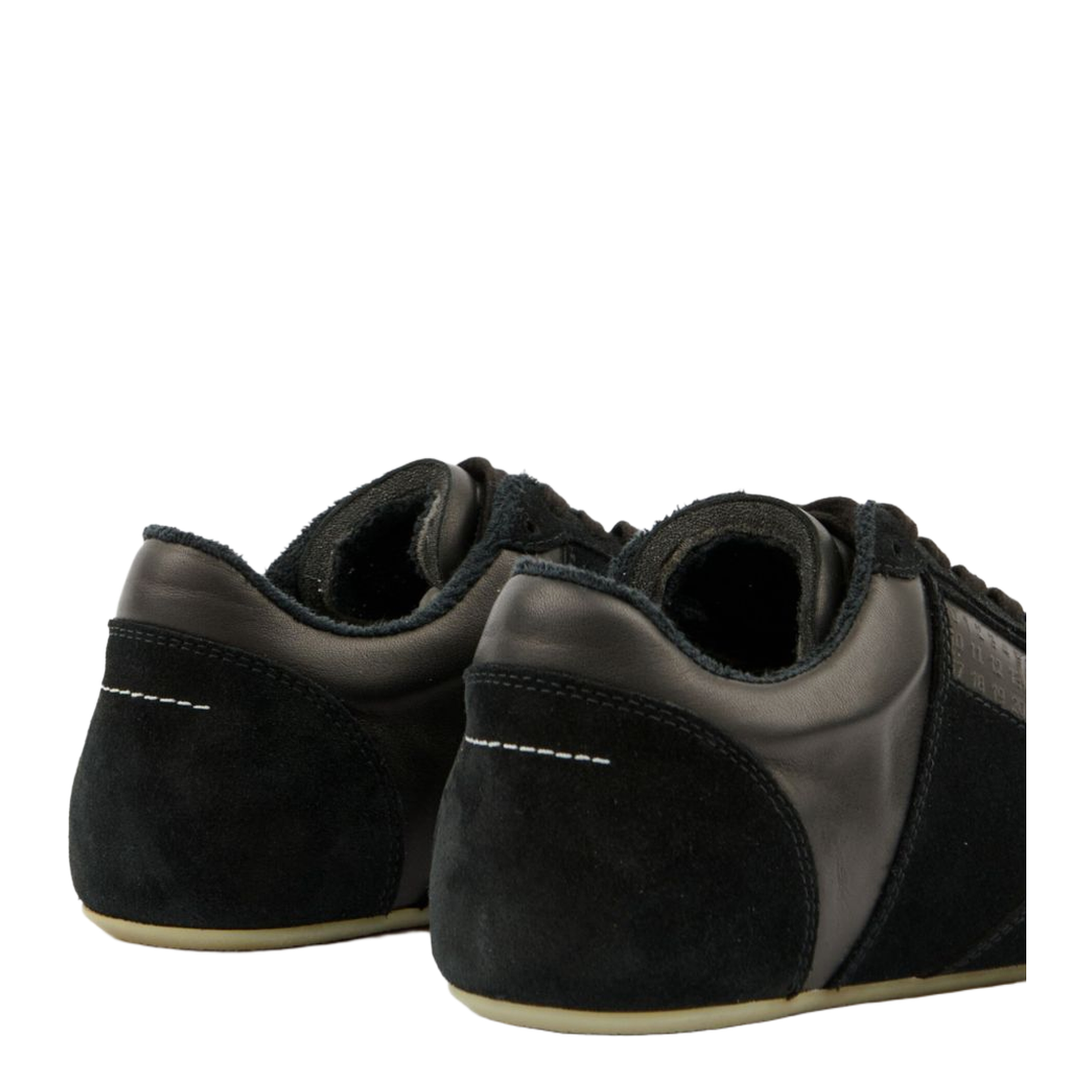 Calf Leather Slim Sneakers