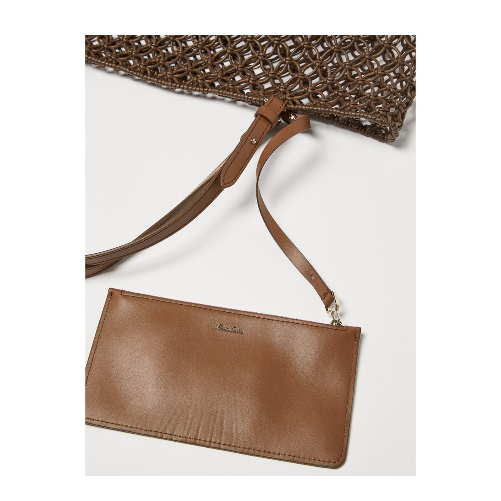 Plagemfillet Shopper Bag in Woven Cotton