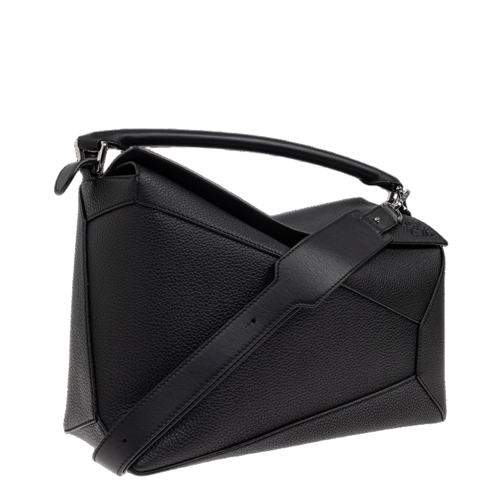 Puzzle Edge Large Hand Bag