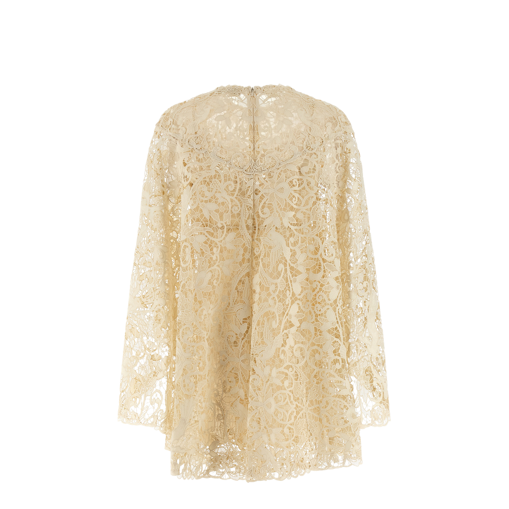 'Memento Bird Lace Mini' Dress