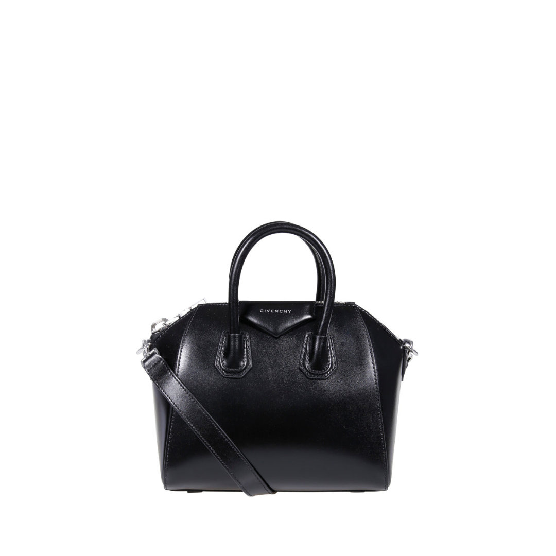 Antigona Mini Bag In Box Leather
