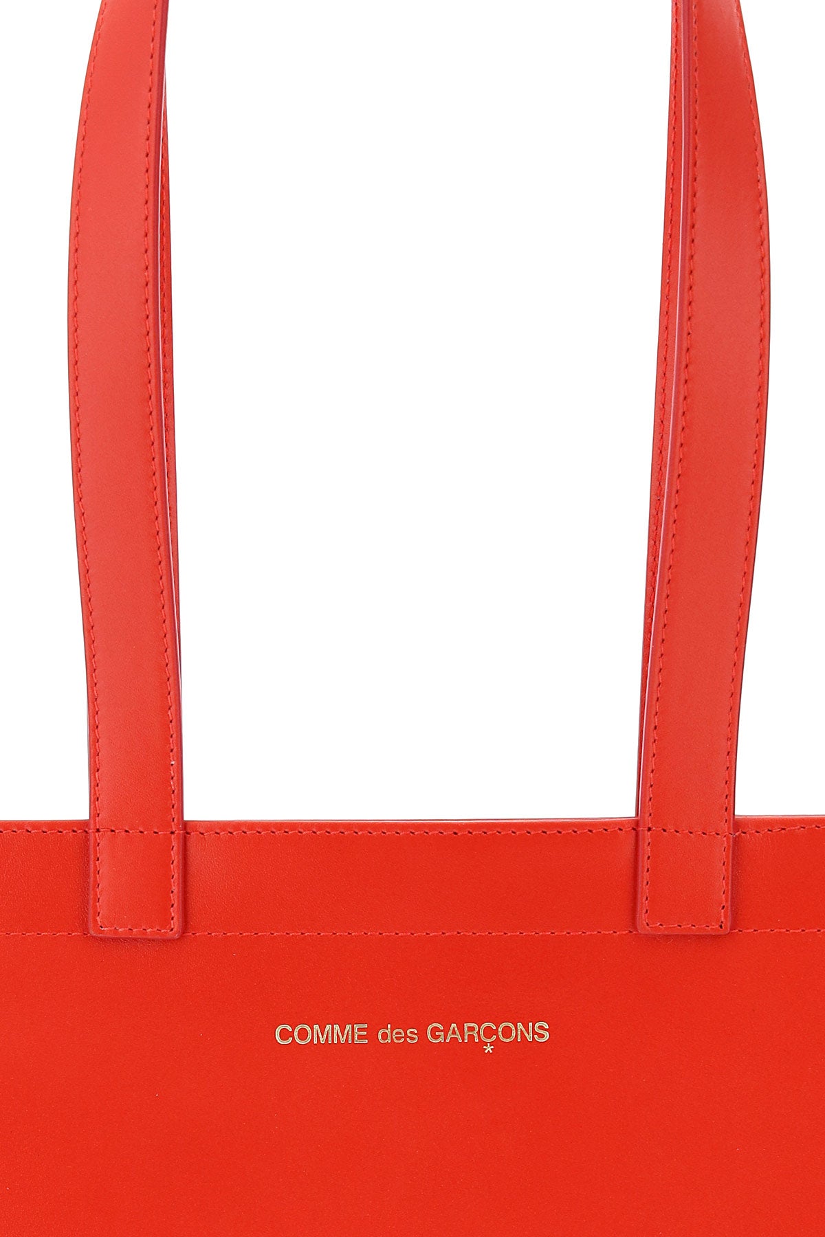 leather tote bag with logo