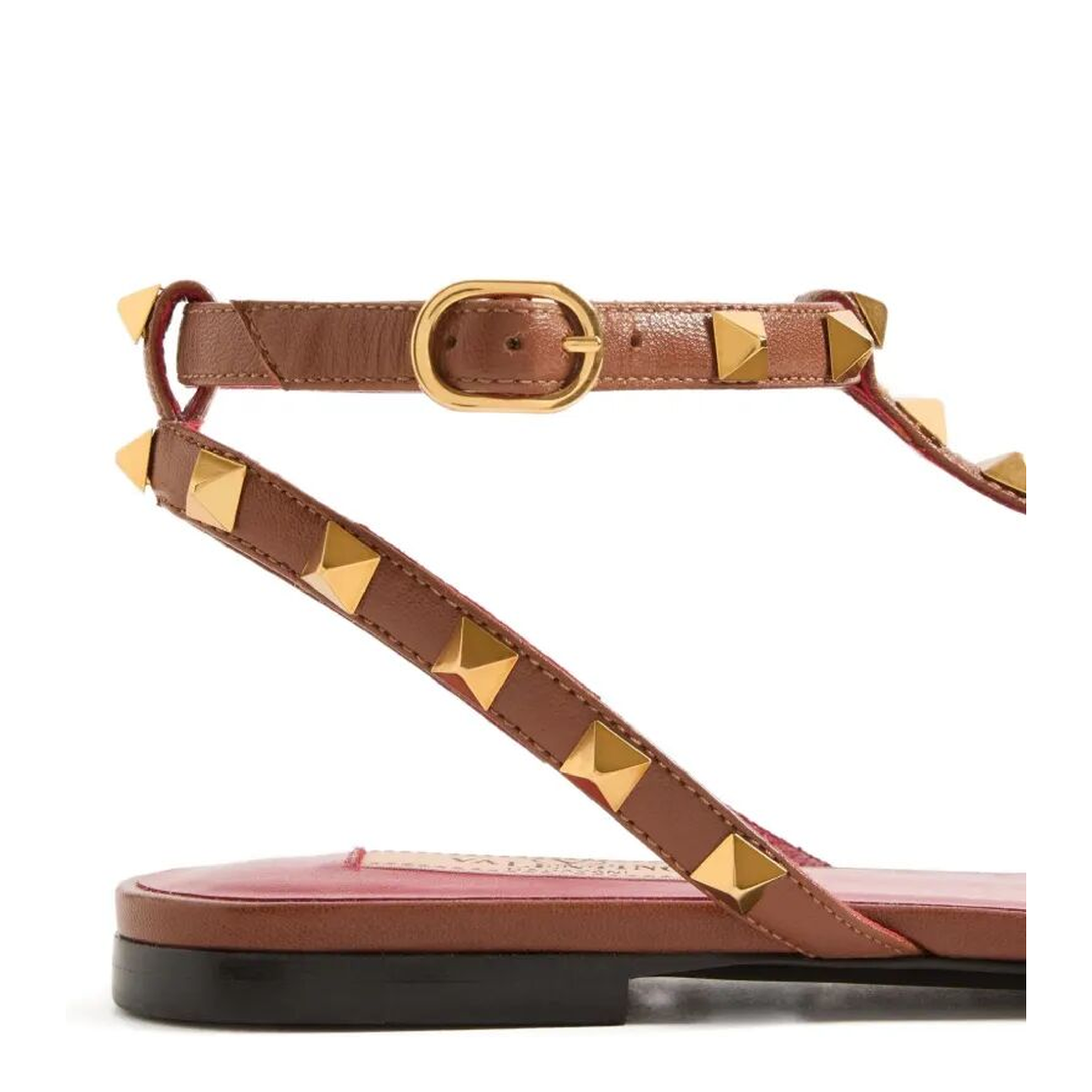 MAYFEYR - Valentino - Studdy Kidskin Flat Sandals - WS0NN3JYW