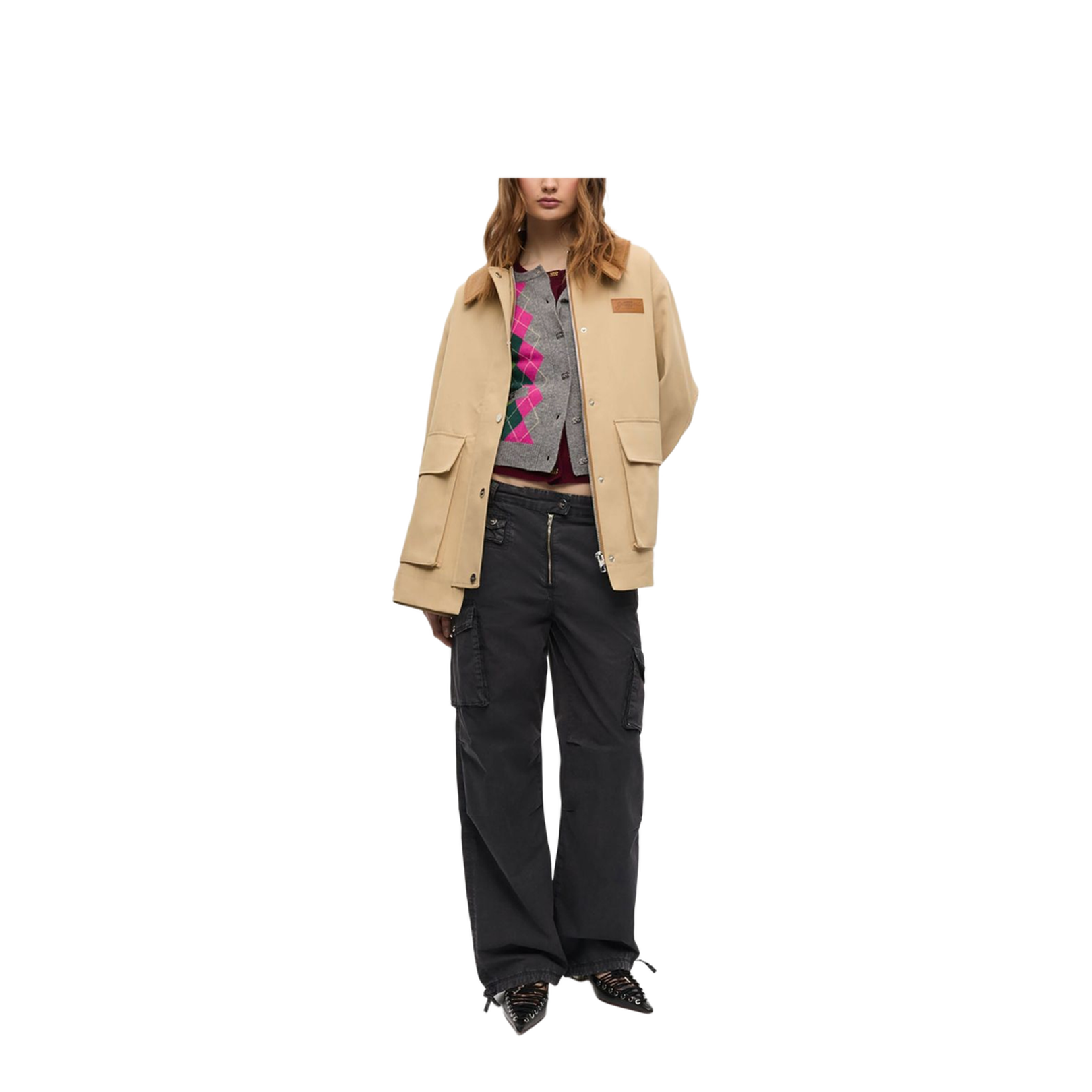 Twill Midi Jacket