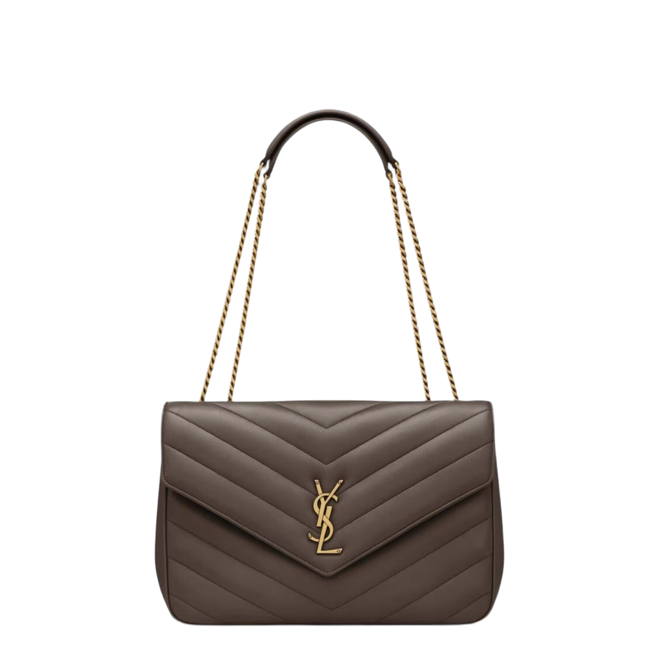 LOULOU large in MATELASSÉ lambskin