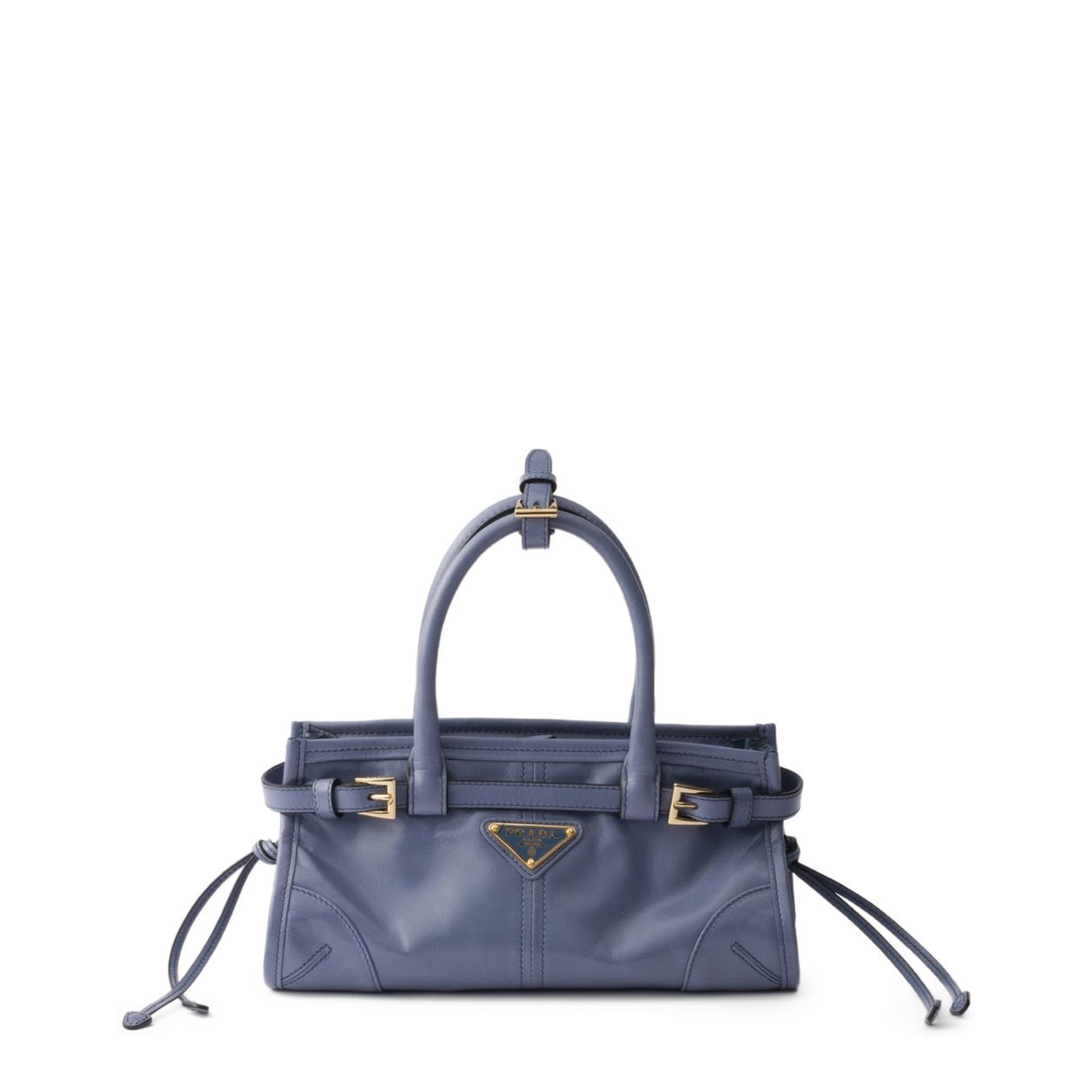 Bonnie Mini Calf Leather Handbag - Aviation Blue