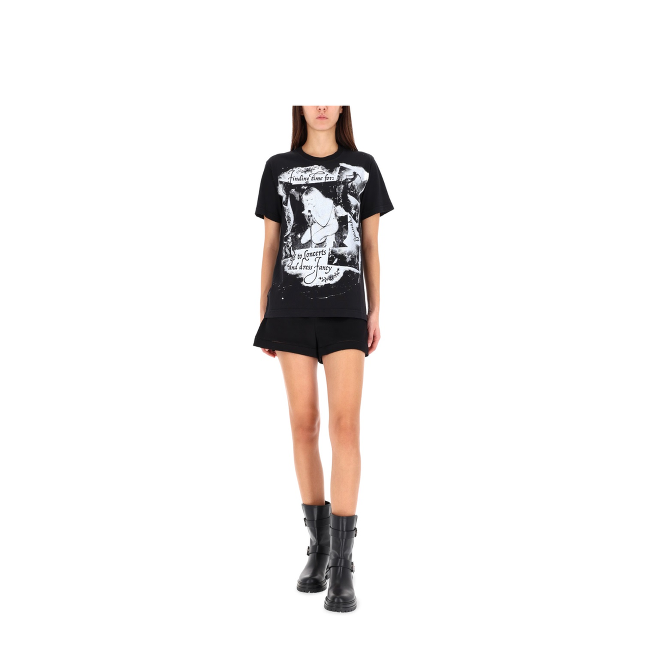 Printed Crewneck T-Shirt