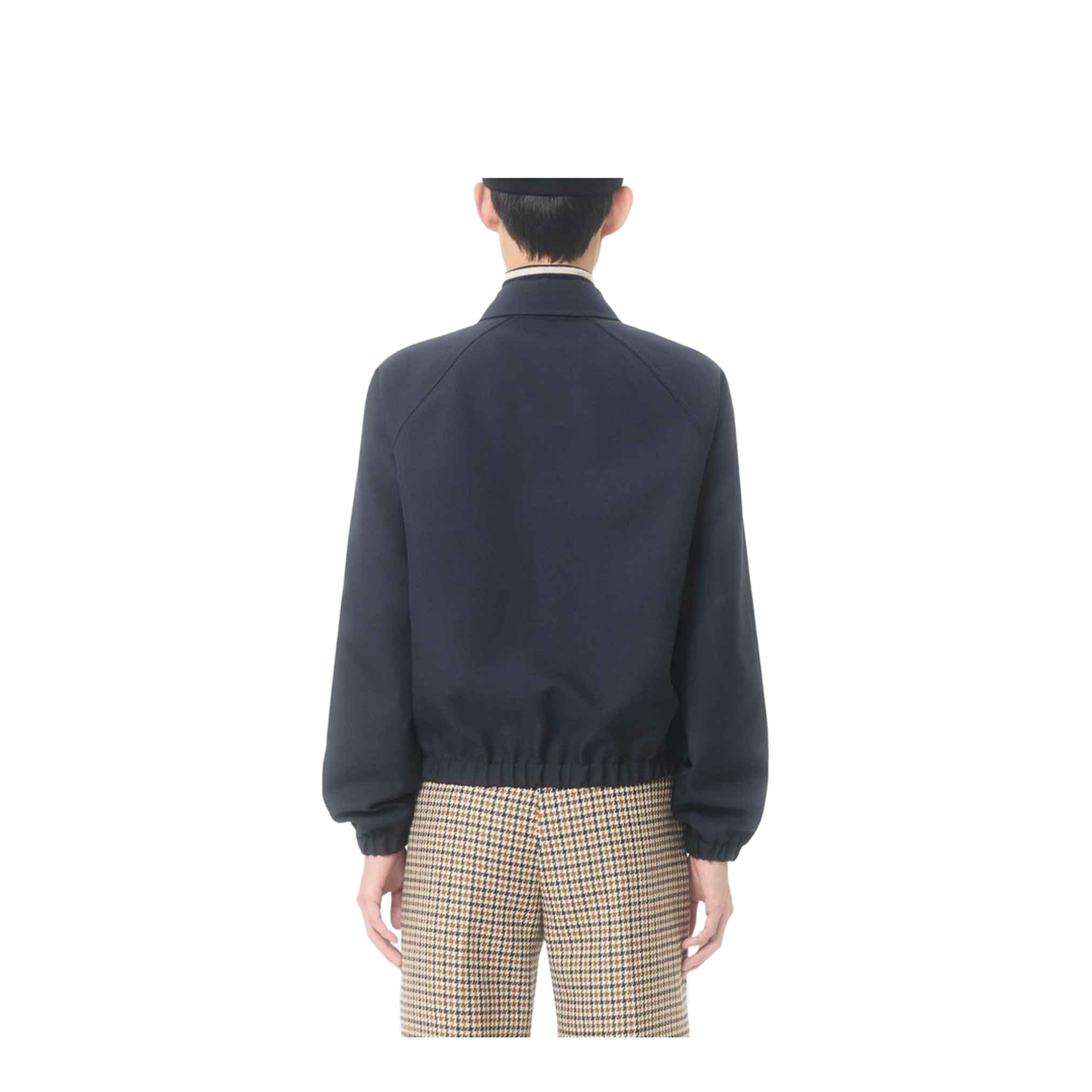 Vgold Wool Blend Blouson Jacket