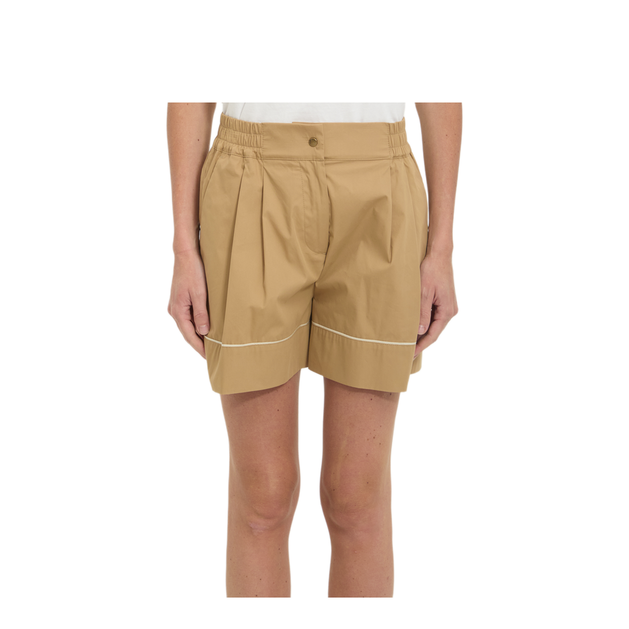MAYFEYR - Moncler - Tailored Cotton Blend Shorts - L20932B00001599MW20U