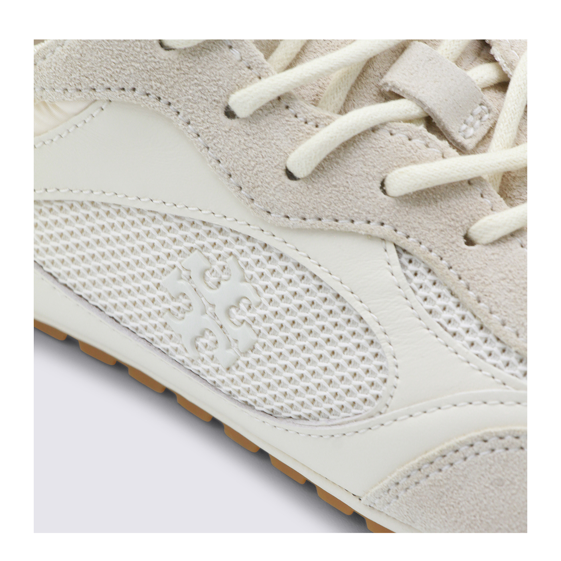 Field Suede Sneakers with Leather Inserts