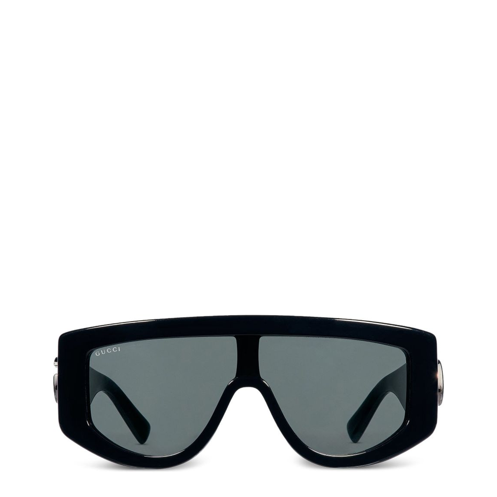 Rectangular Frame Sunglasses in Black