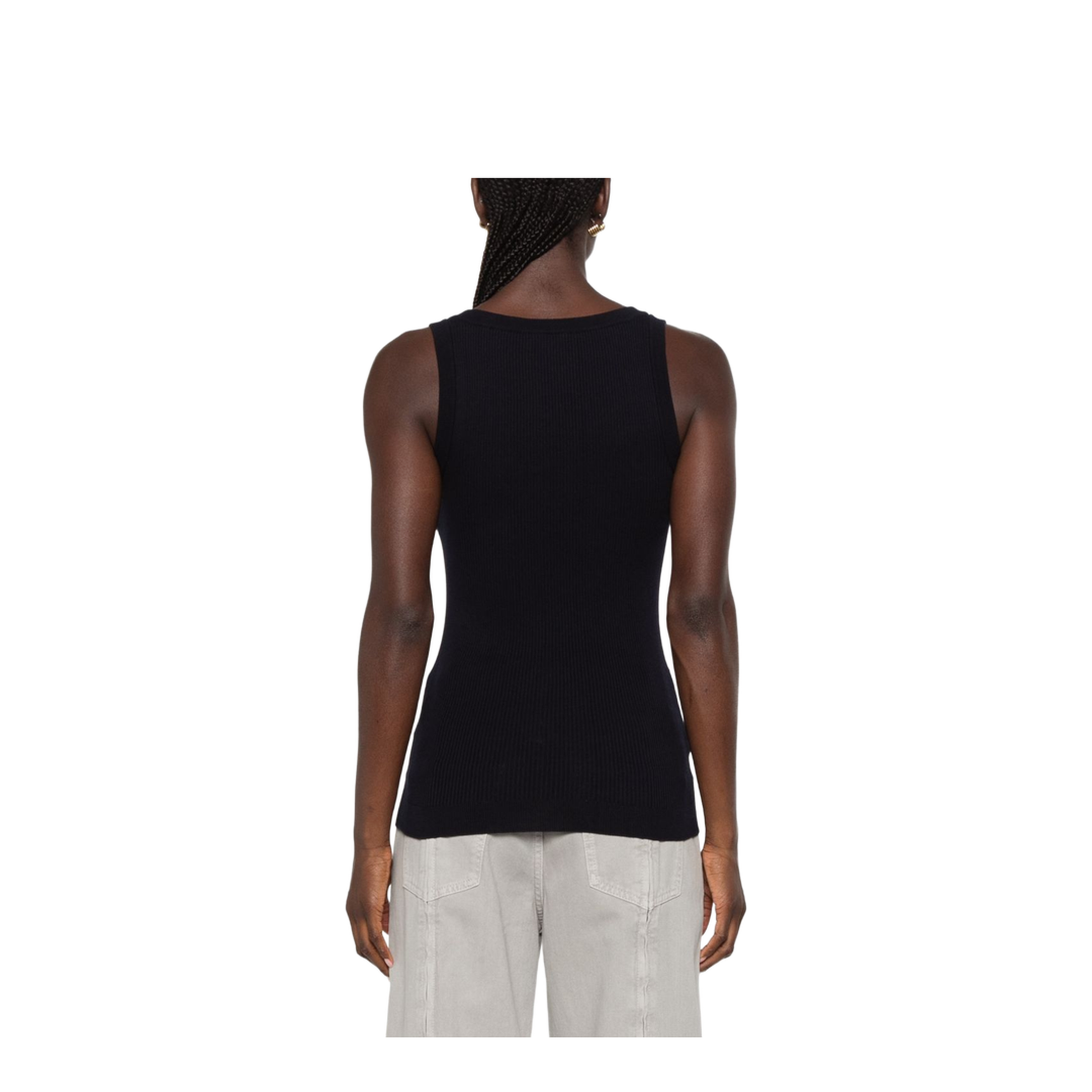 MAYFEYR - Miu Miu - Top Navy - MMV29412ZLF0008