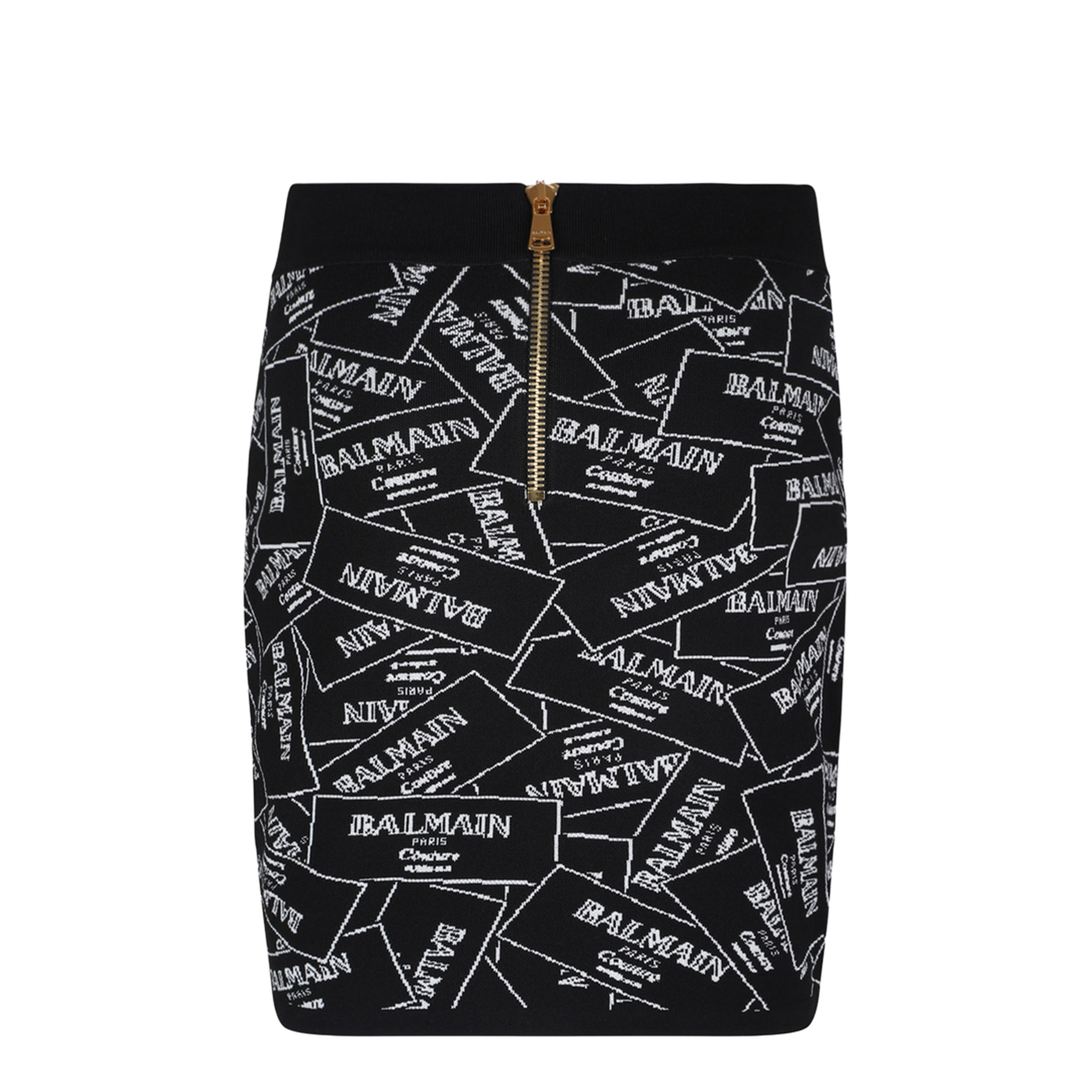 Short Skirt with Monogram
