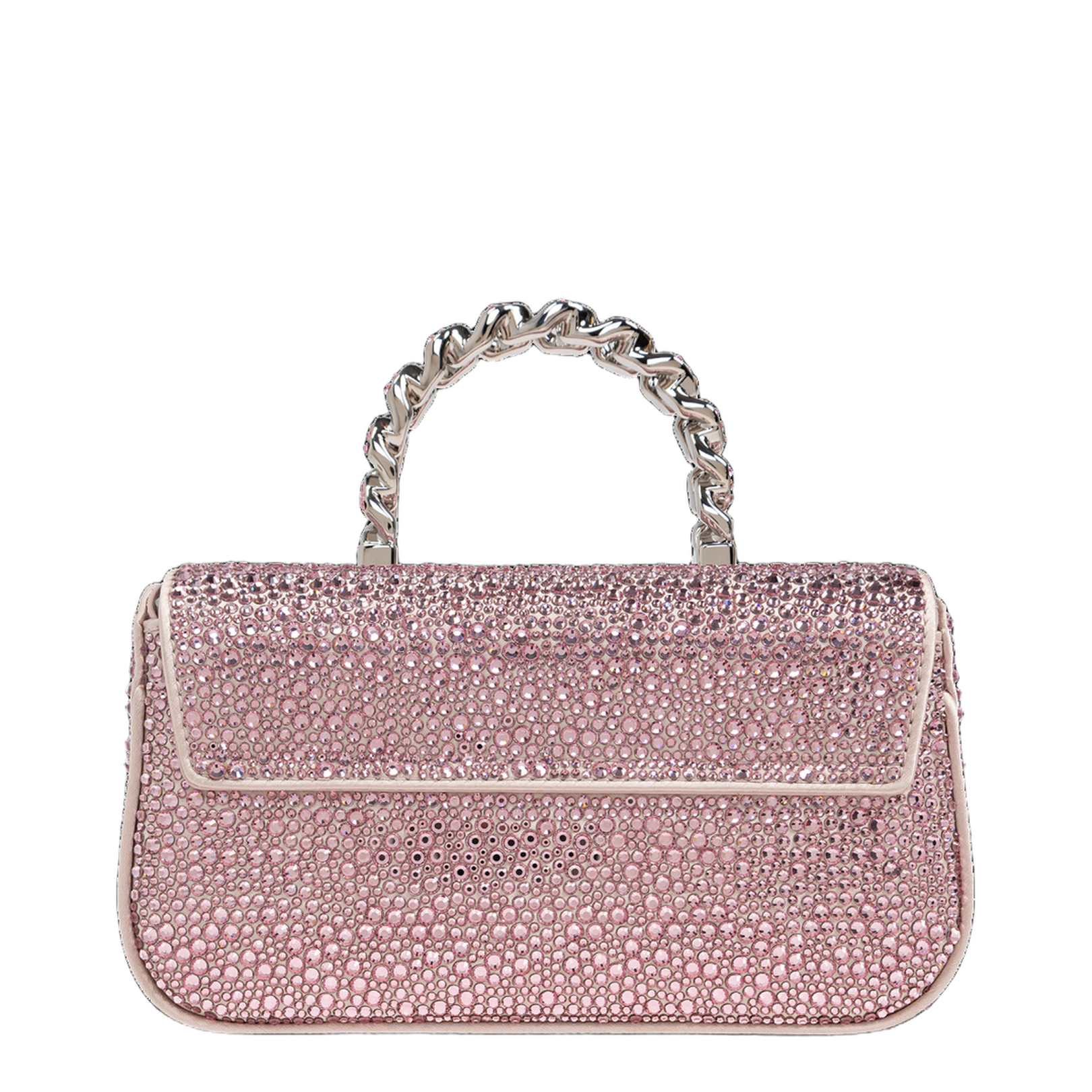 Embellished Satin La Medusa Handbag