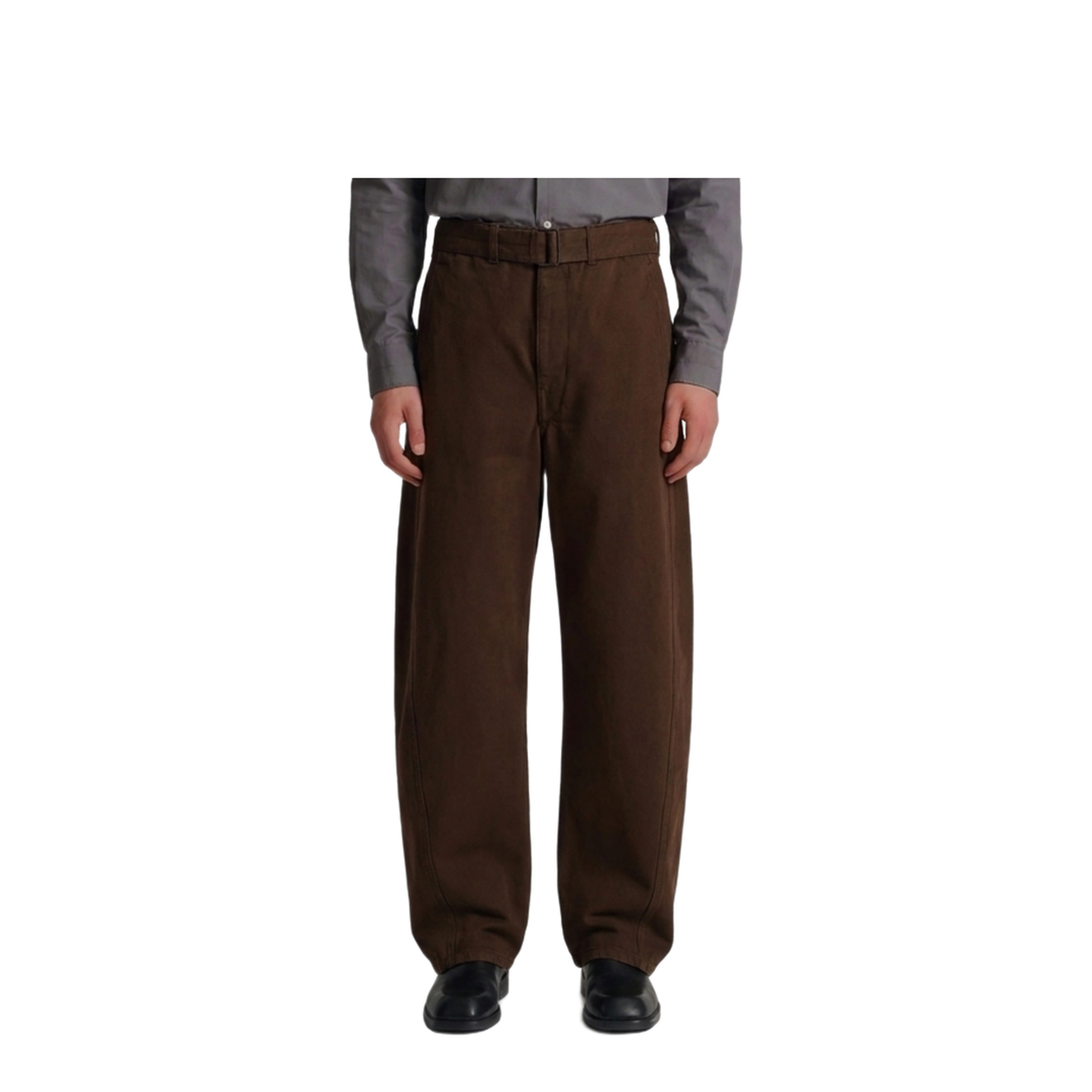 MAYFEYR - Lemaire - Twisted Belted Pants - PA326LD1077BR512