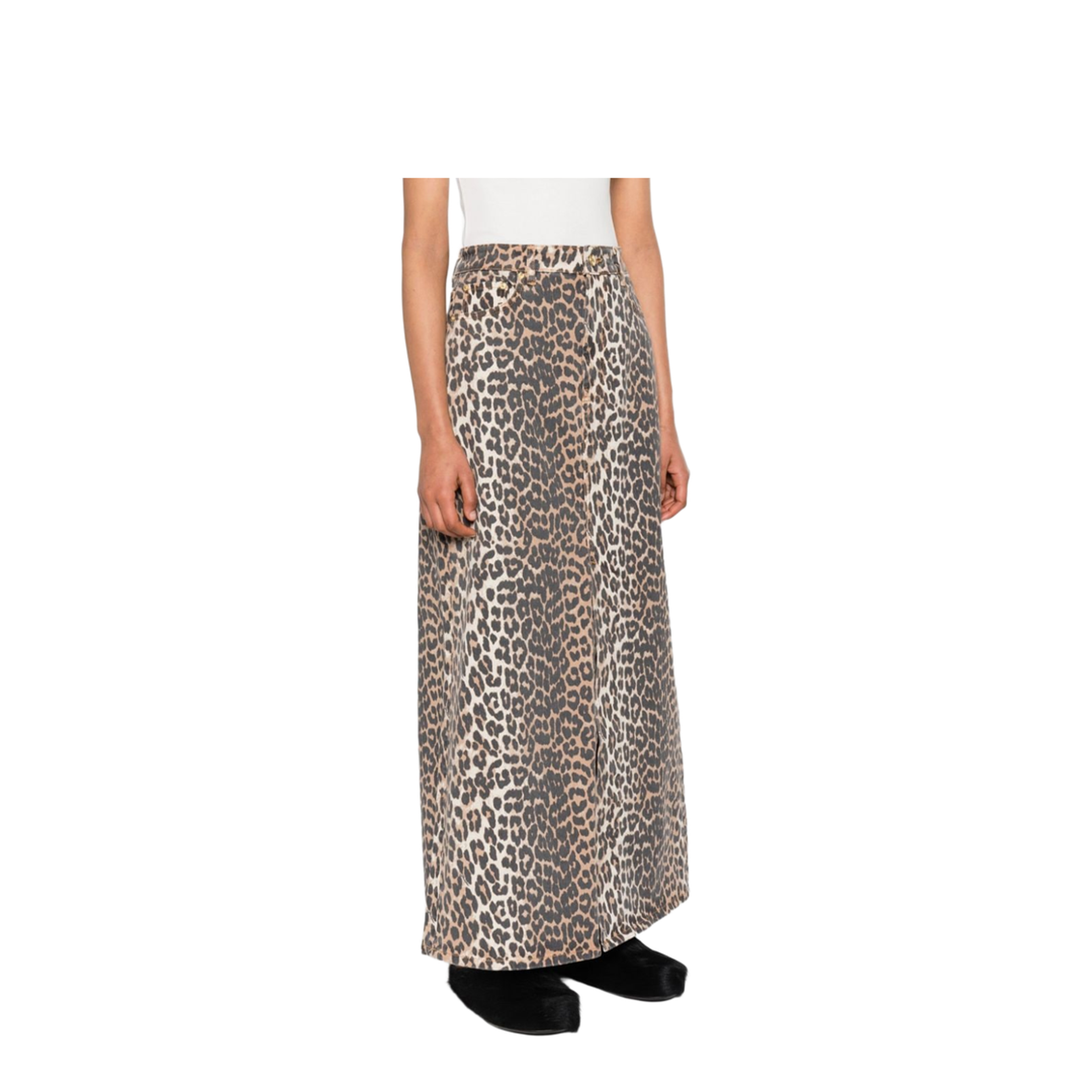 Skirt with Maxi Slit