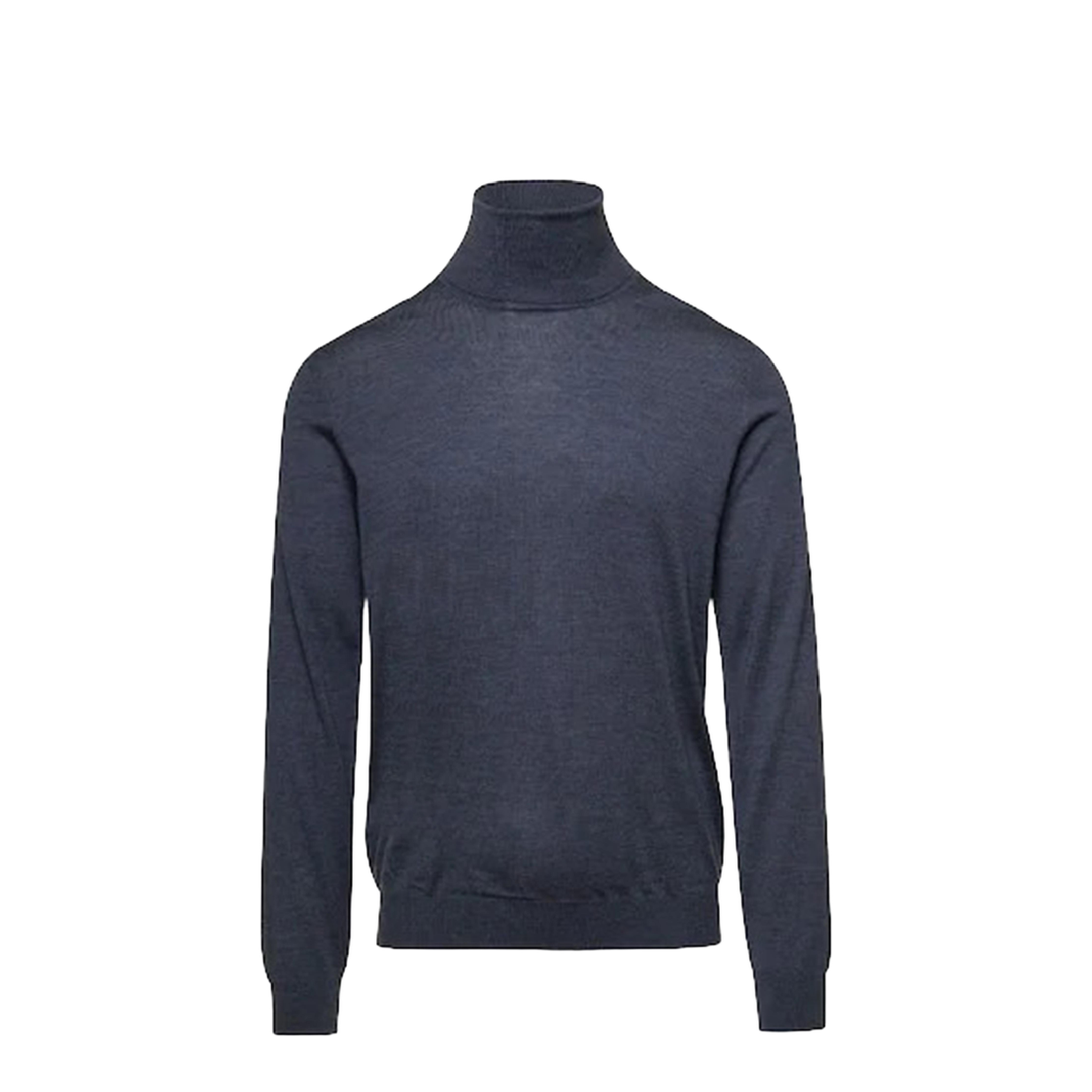 Turtleneck Embroidery Grey