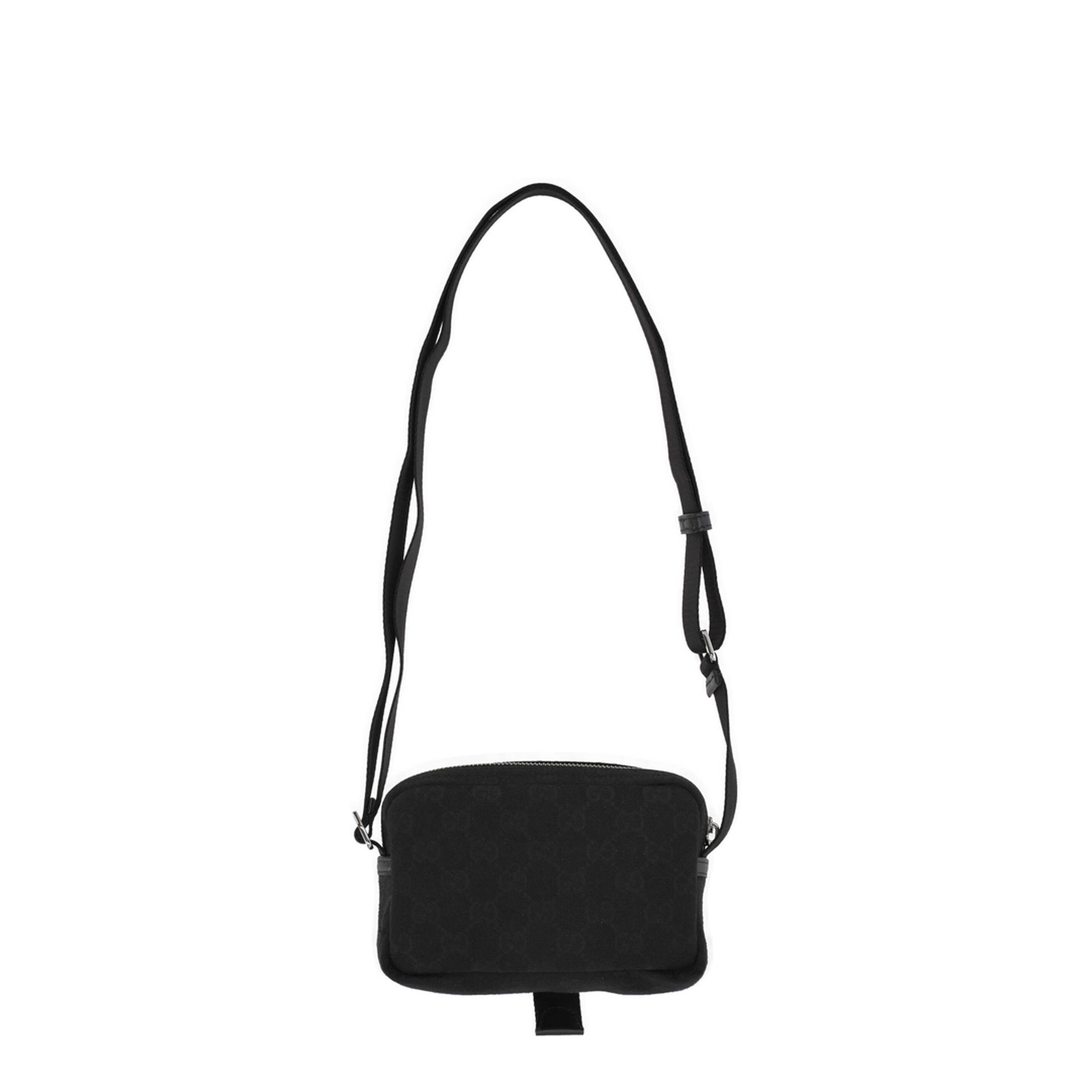 MAYFEYR - Gucci - Black Canvas Mini Crossbody Bag - 855344FAFIA1000