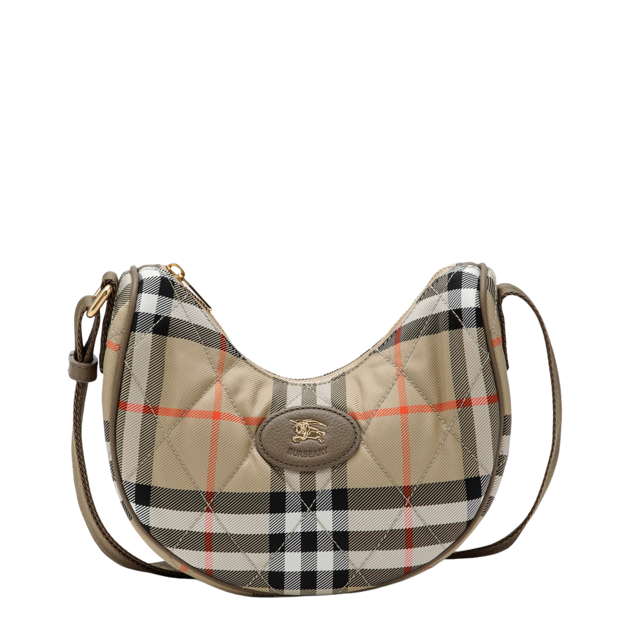 MAYFEYR - Burberry - Horseshoe Quilted Nylon Crossbody Bag - 8122136168729B9368