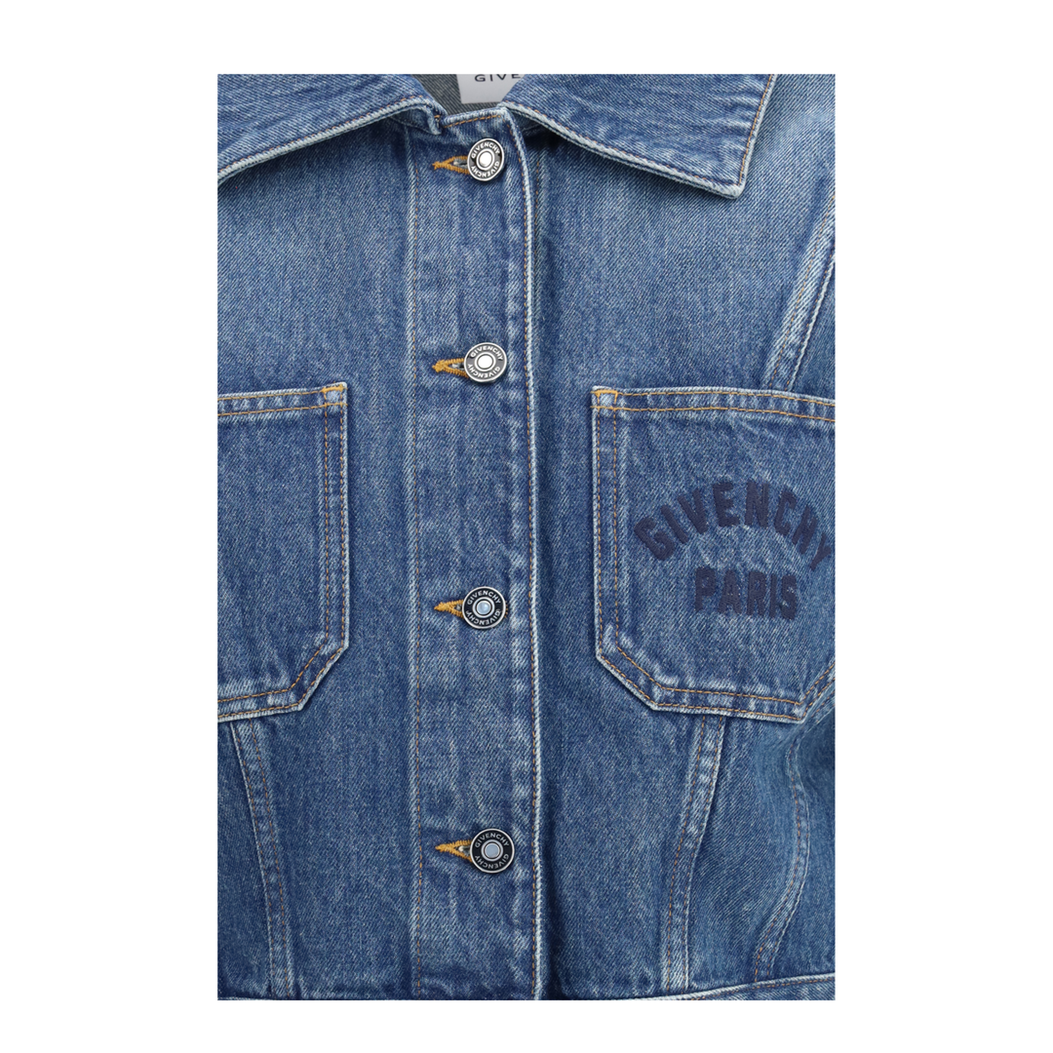 MAYFEYR - Givenchy - Denim Crop Jacket - BW00UC517B