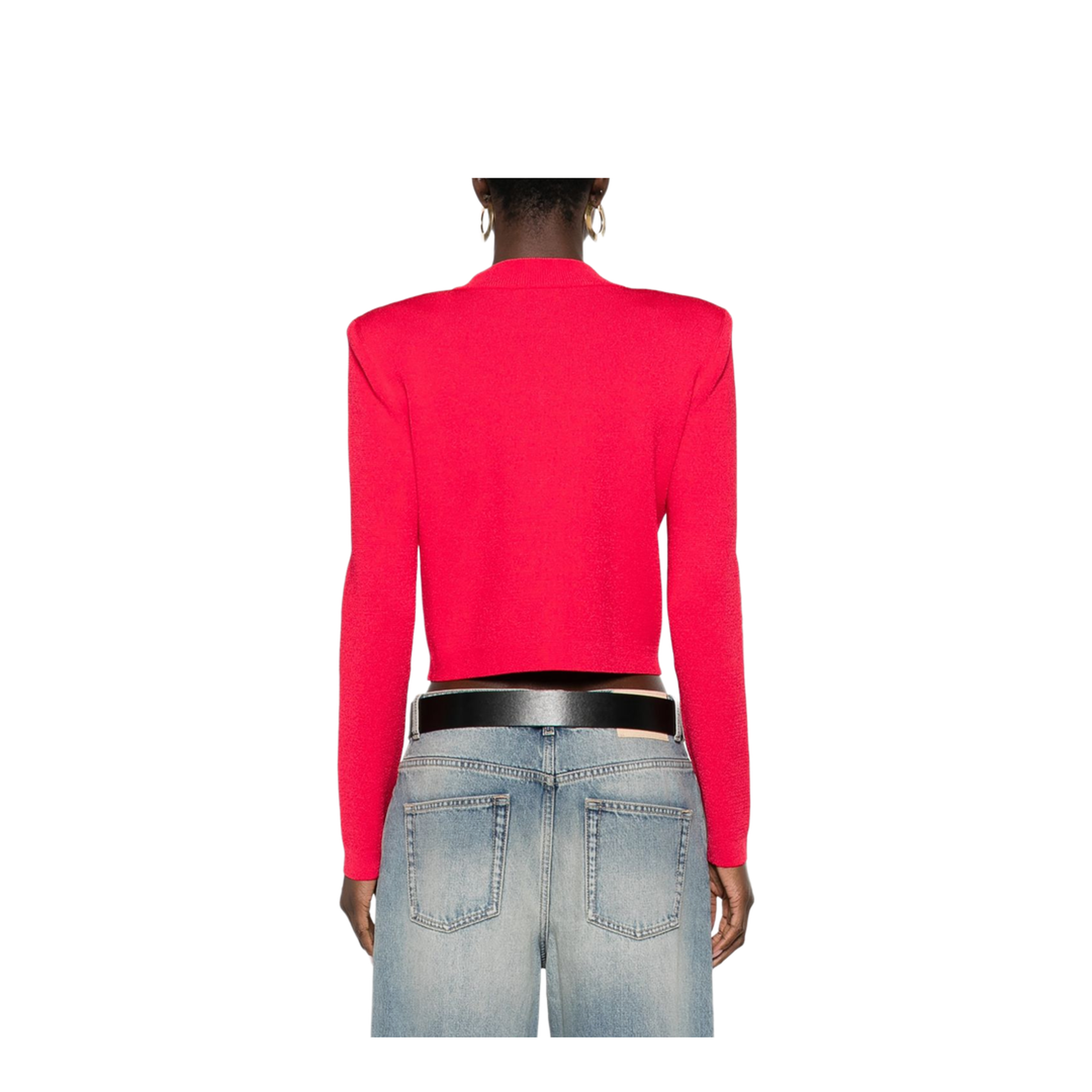 Knitted Sweater Red