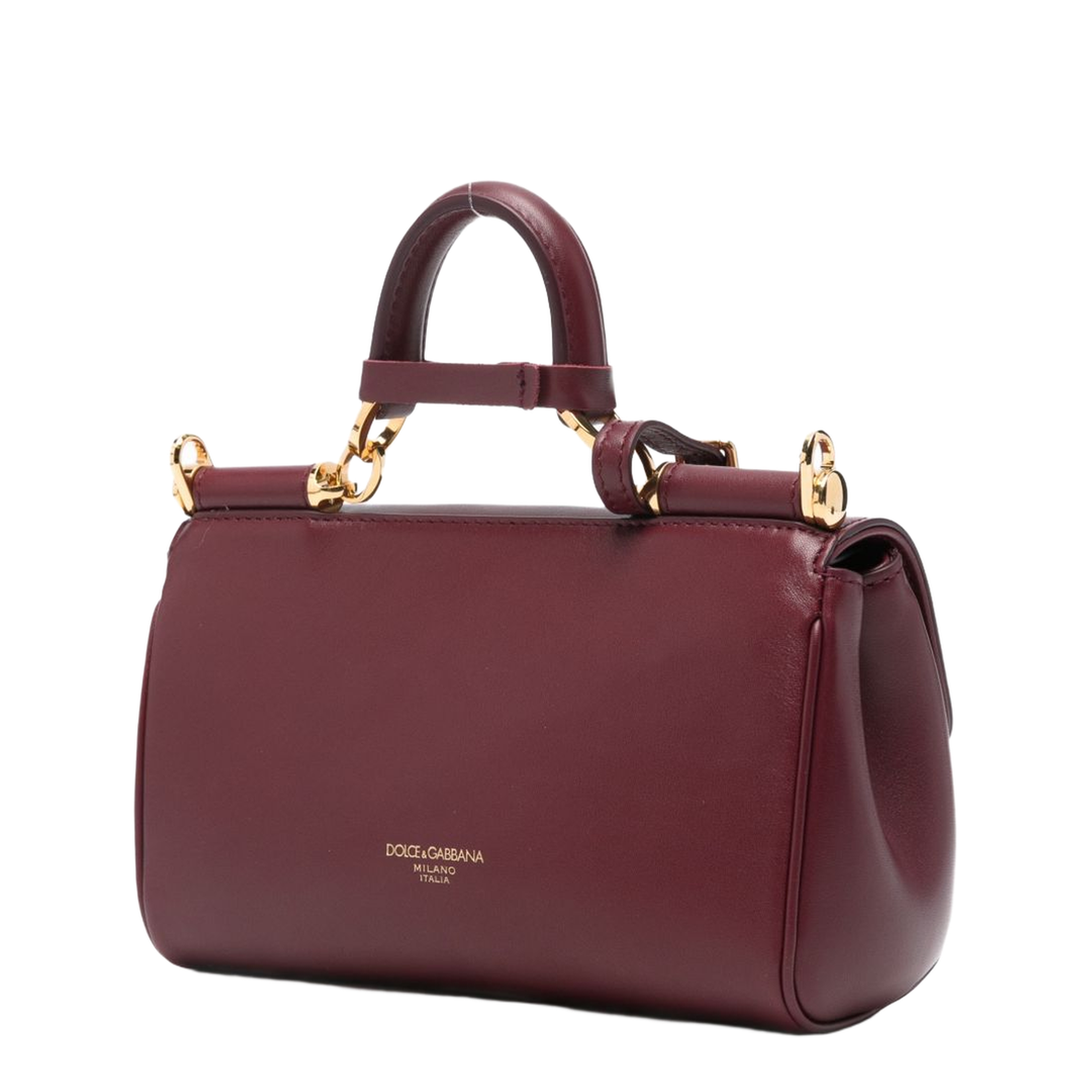 Sicily Handbag in Bordeaux