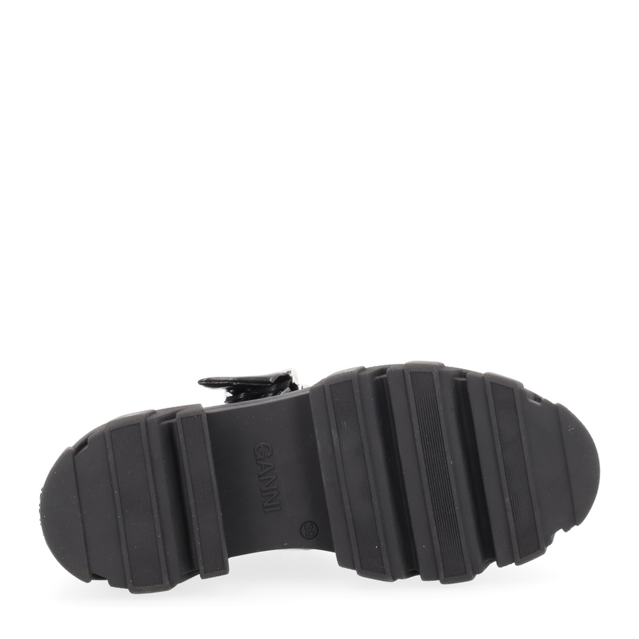Ballerina with Logo Buckle
