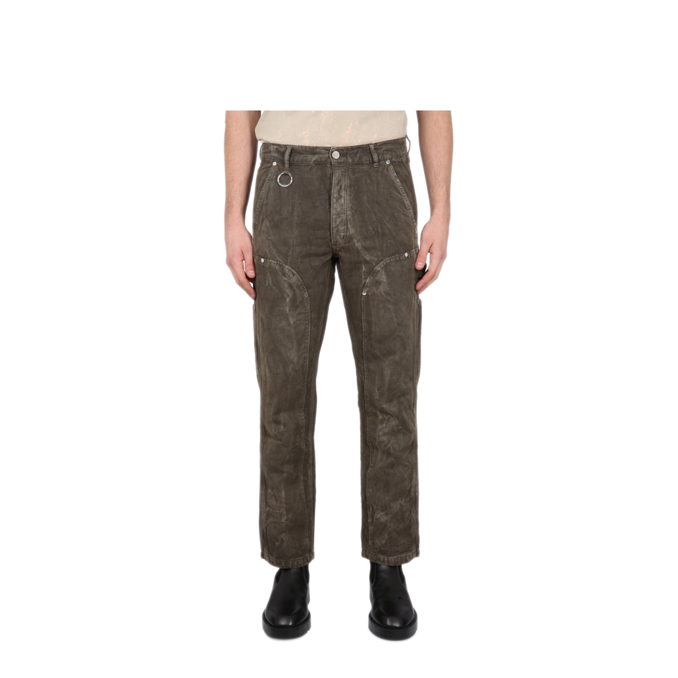MAYFEYR - ÉTUDES - Cotton Pants - E23MM582B00170BROWN