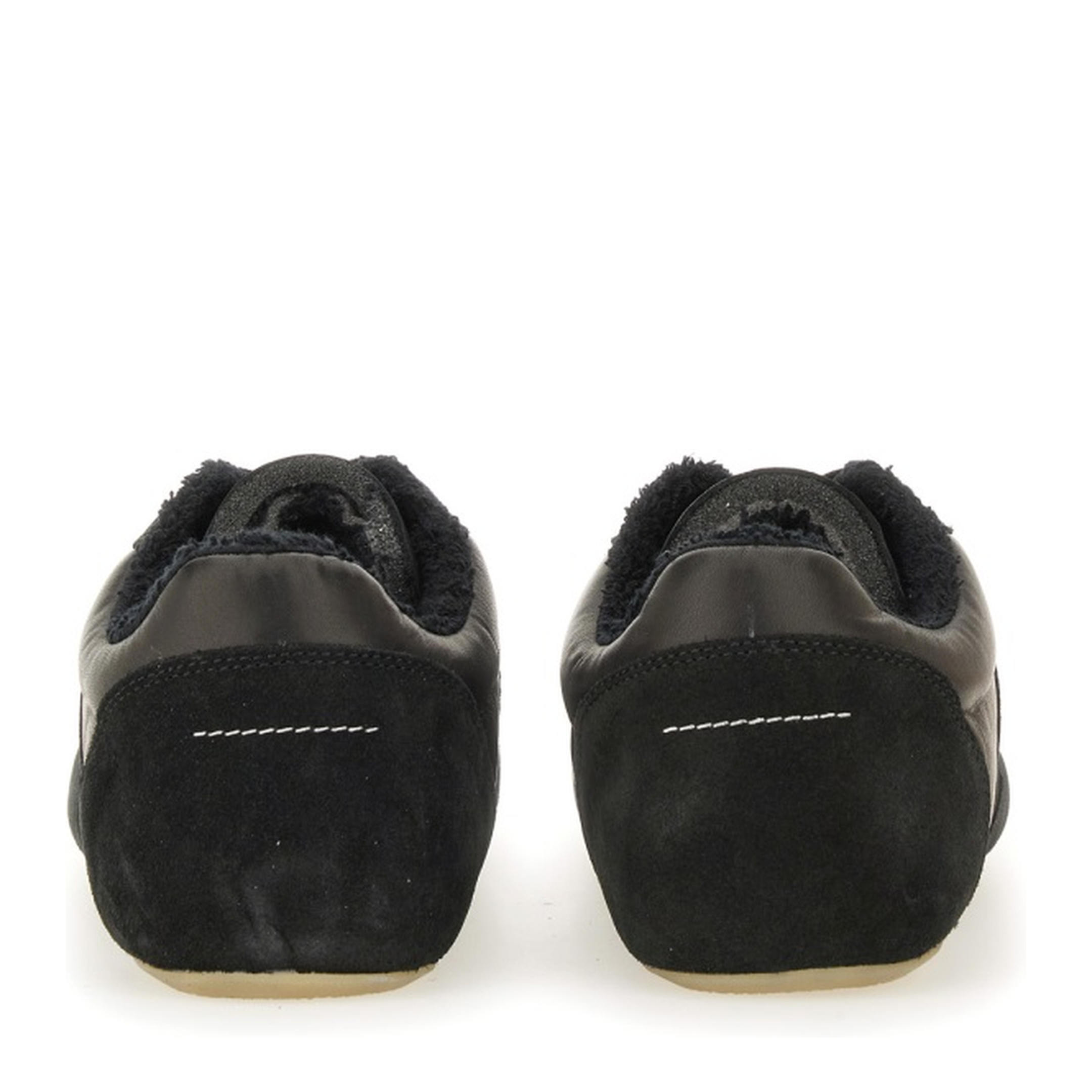 Calf Leather Slim Sneakers