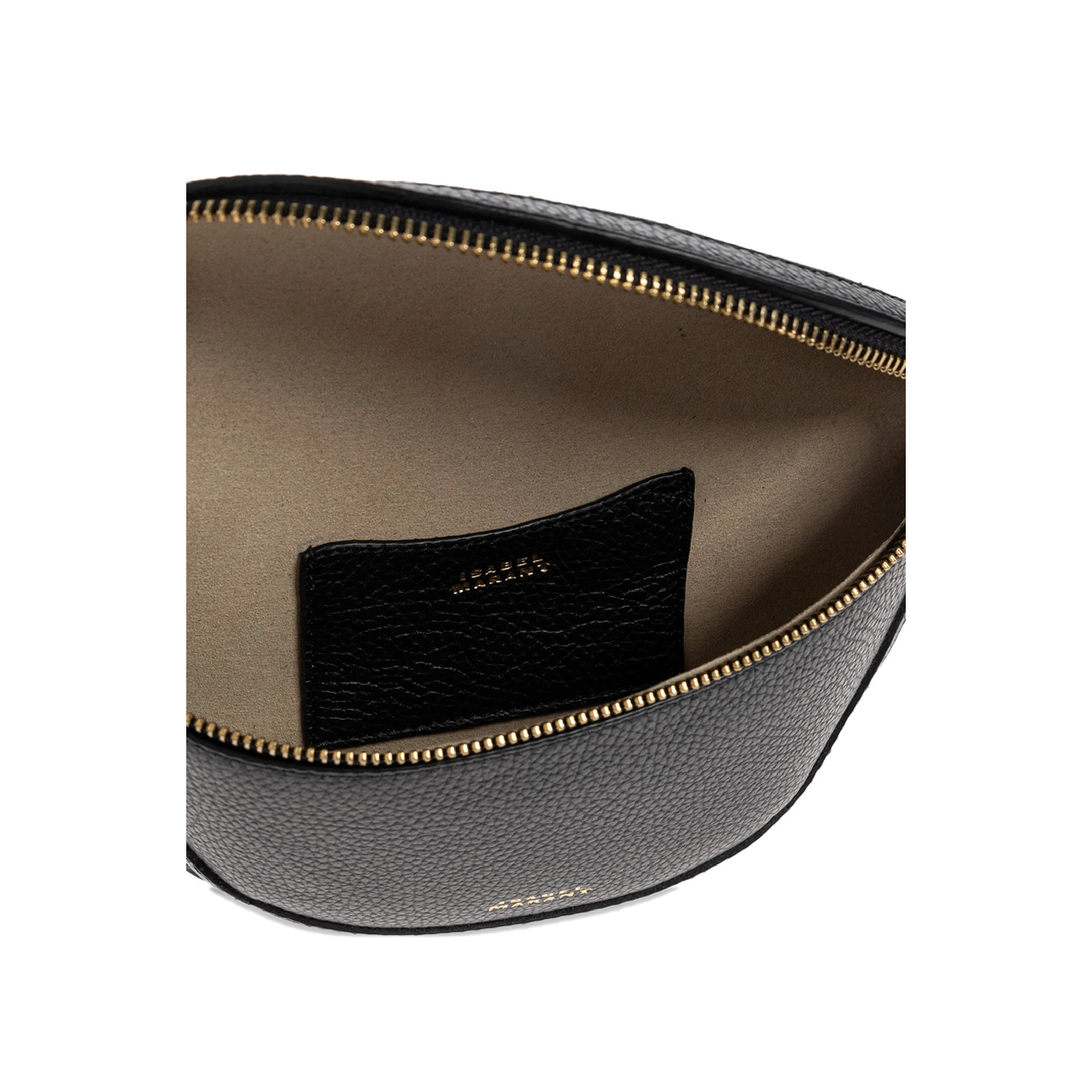 MAYFEYR - Isabel Marant - Hammered Leather Belt Bag With Studs - BJ0001FAD1C04M