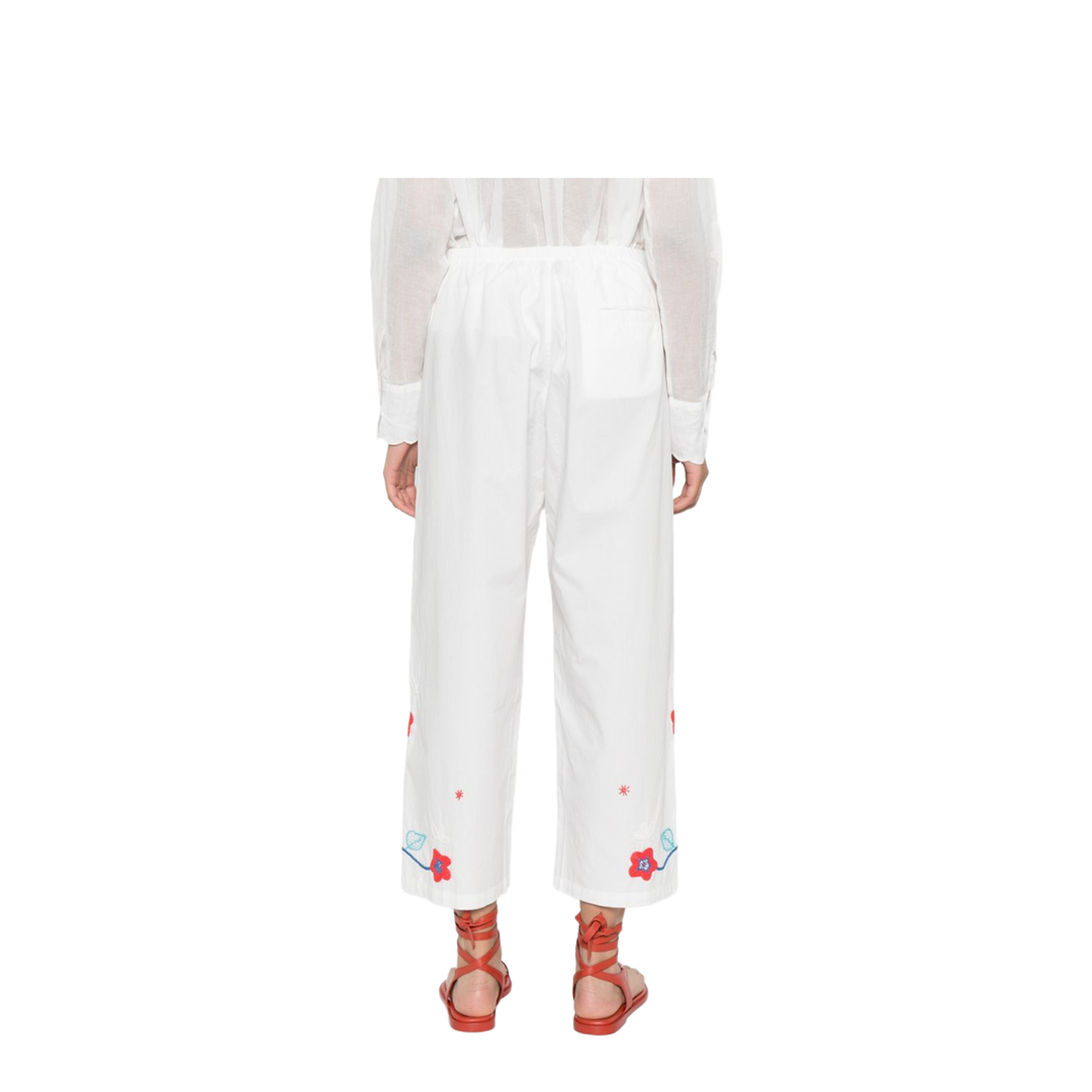 MAYFEYR - Forte Forte - Trousers White - 14848MYPANTSCRYSTAL