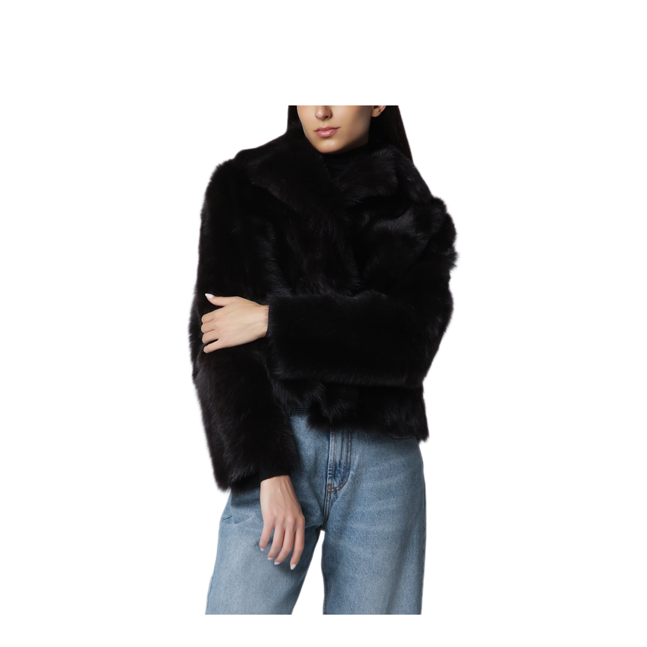 MAYFEYR - Blancha - Short Brown Fur Jacket - 2611430070CI
