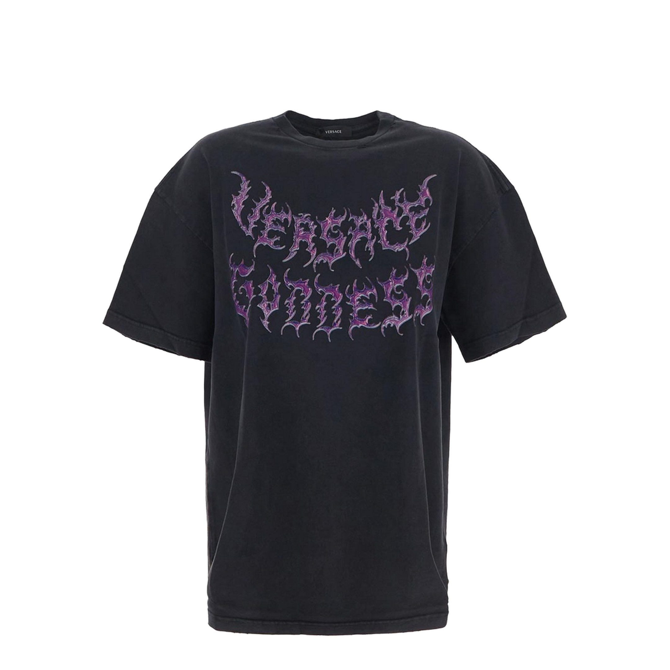 Logo-print Cotton T-shirt In Black