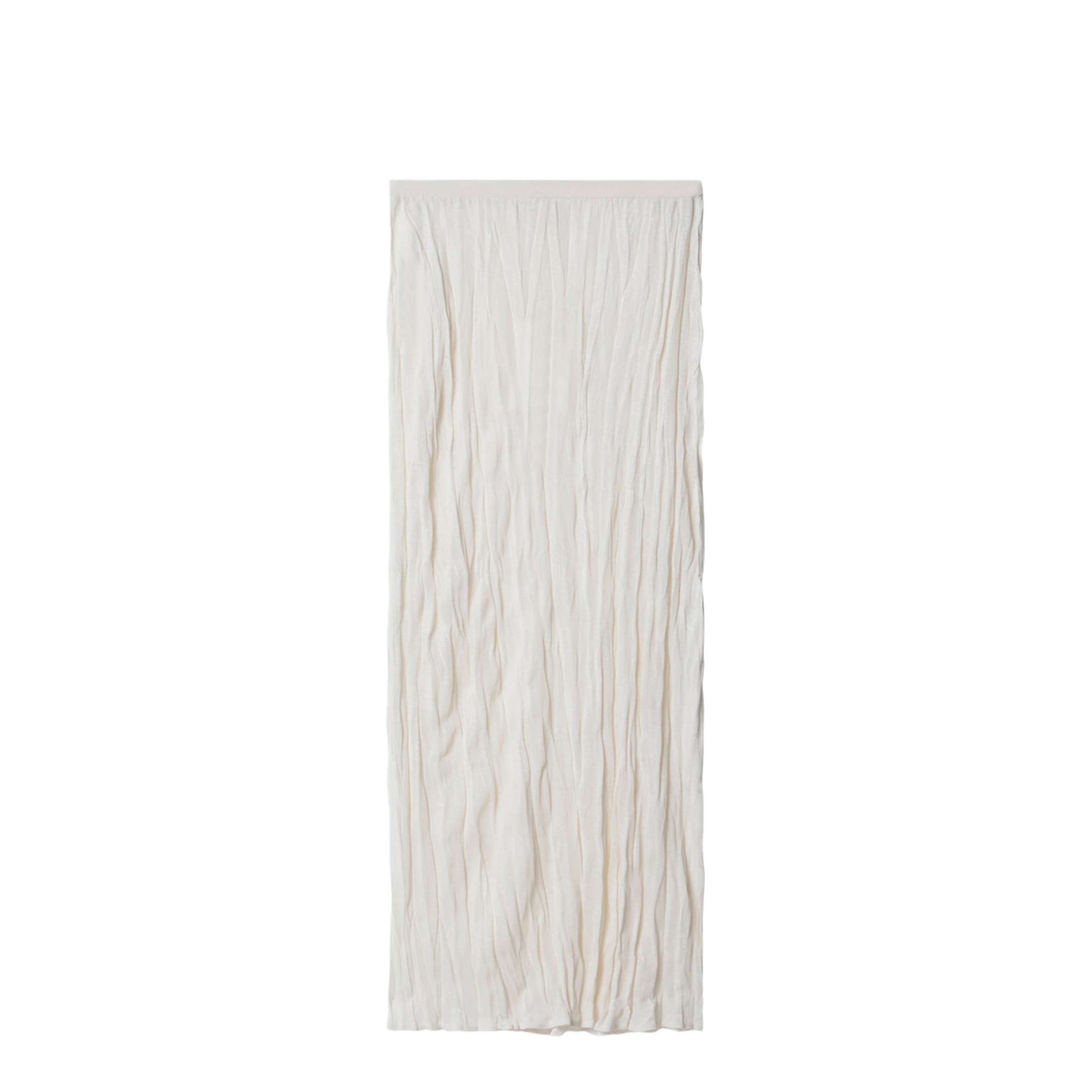 MAYFEYR - Toteme - Light Apricot-Coloured Skirt In Crinkled Knit - 262-WRB0456YA0244363
