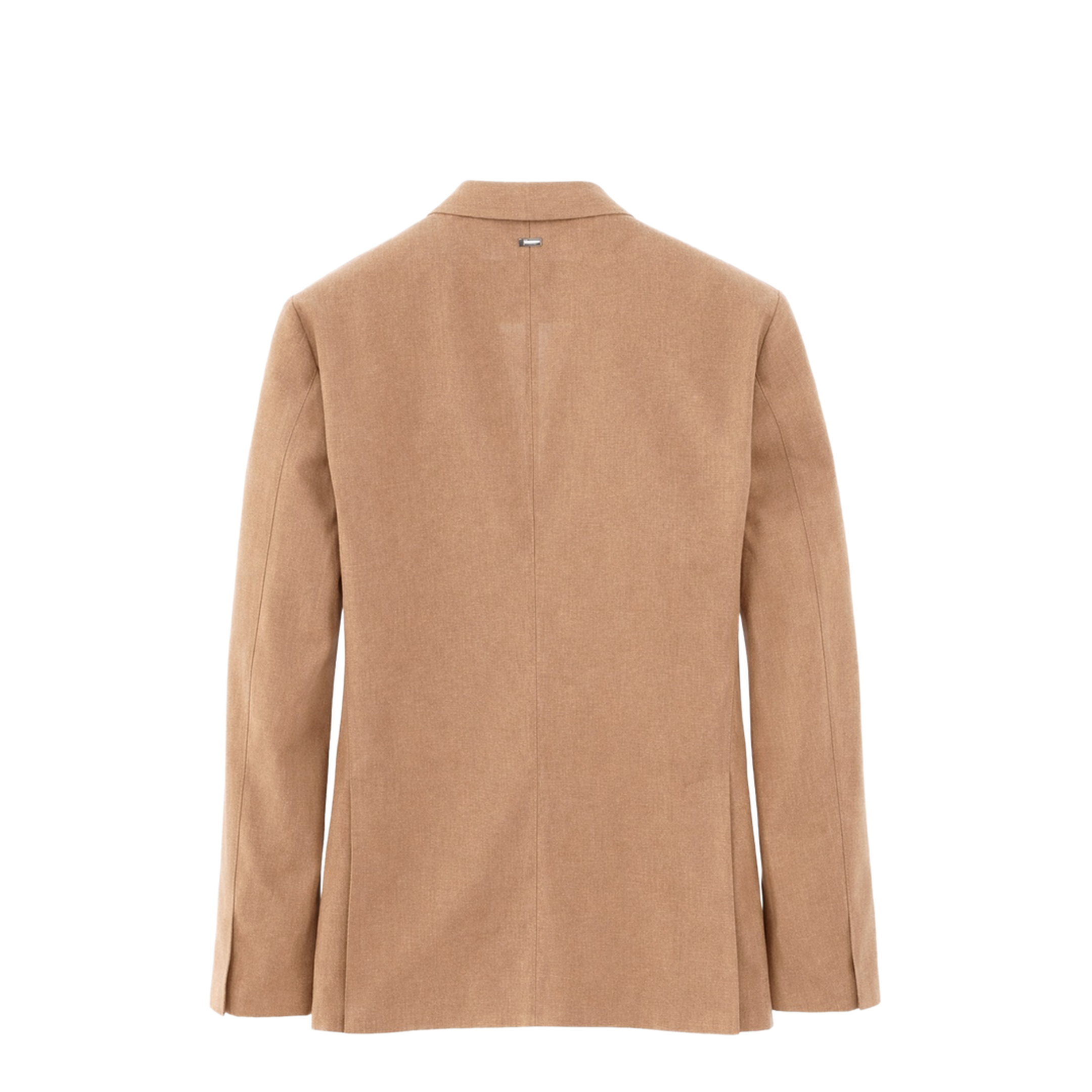 Single-Breasted Linen Jacket