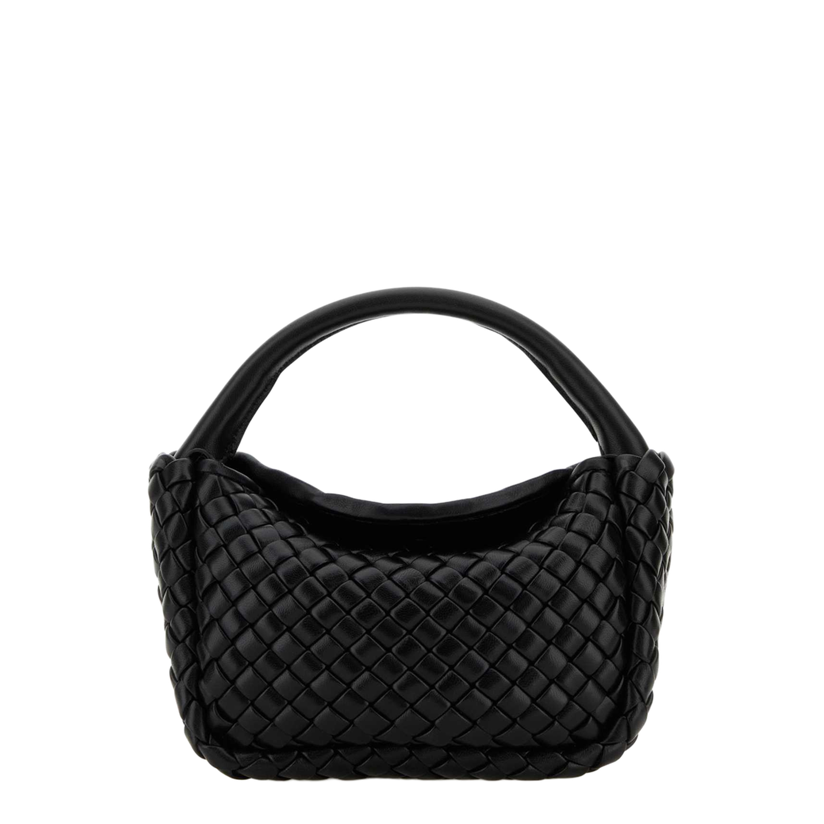 Elegant Black Leather Mini Koble Handbag