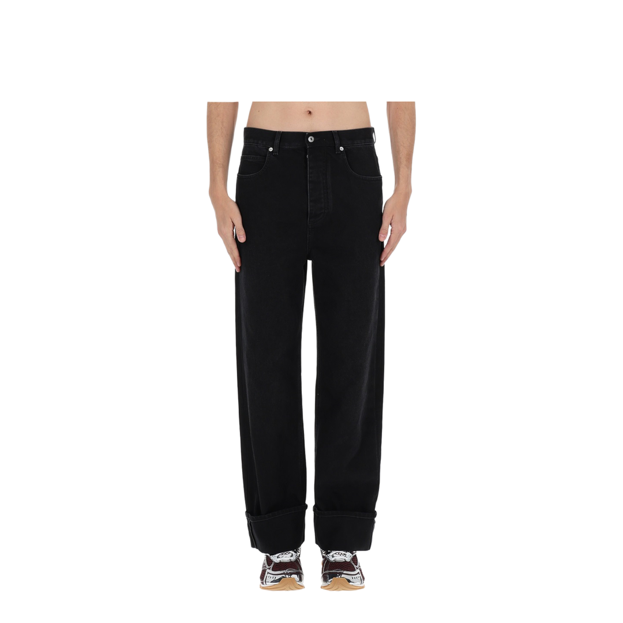 MAYFEYR - Bottega Veneta - Jeans With Folded Hem - 861563V69O01000