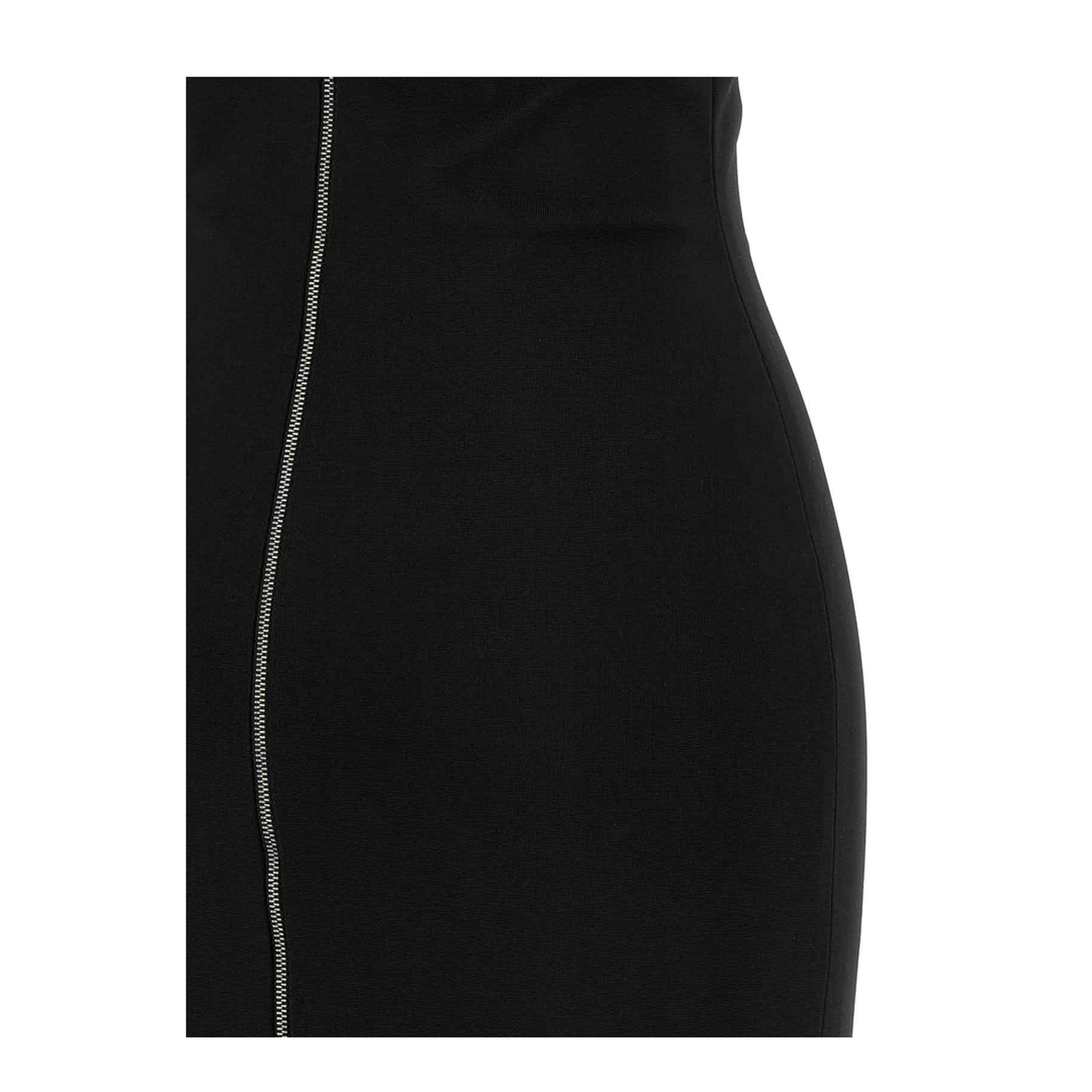 Belted Bustier Long Dress Black