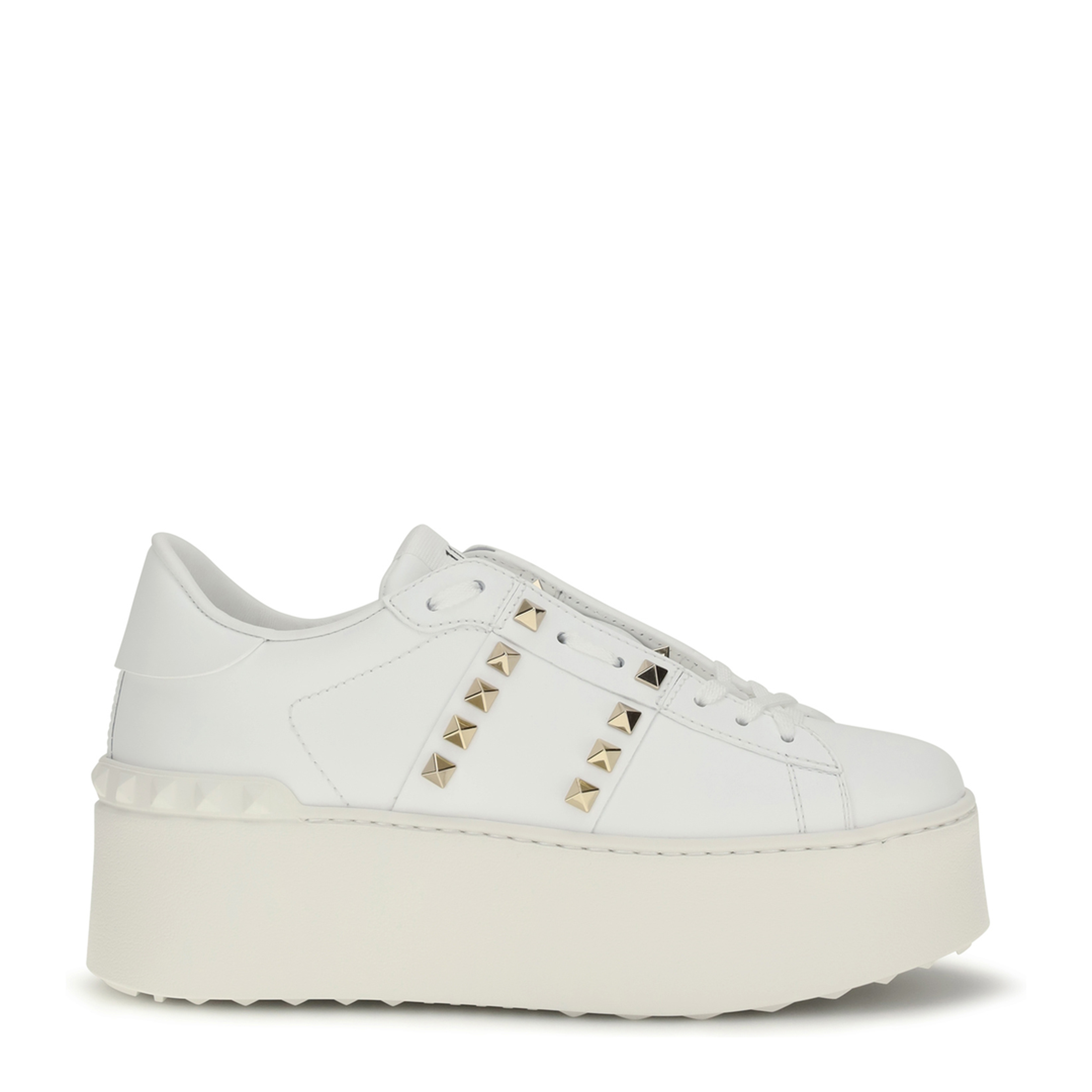 MAYFEYR - Valentino - Rockstud Untitled Flatform Sneakers - 8W2S0GG8BHS