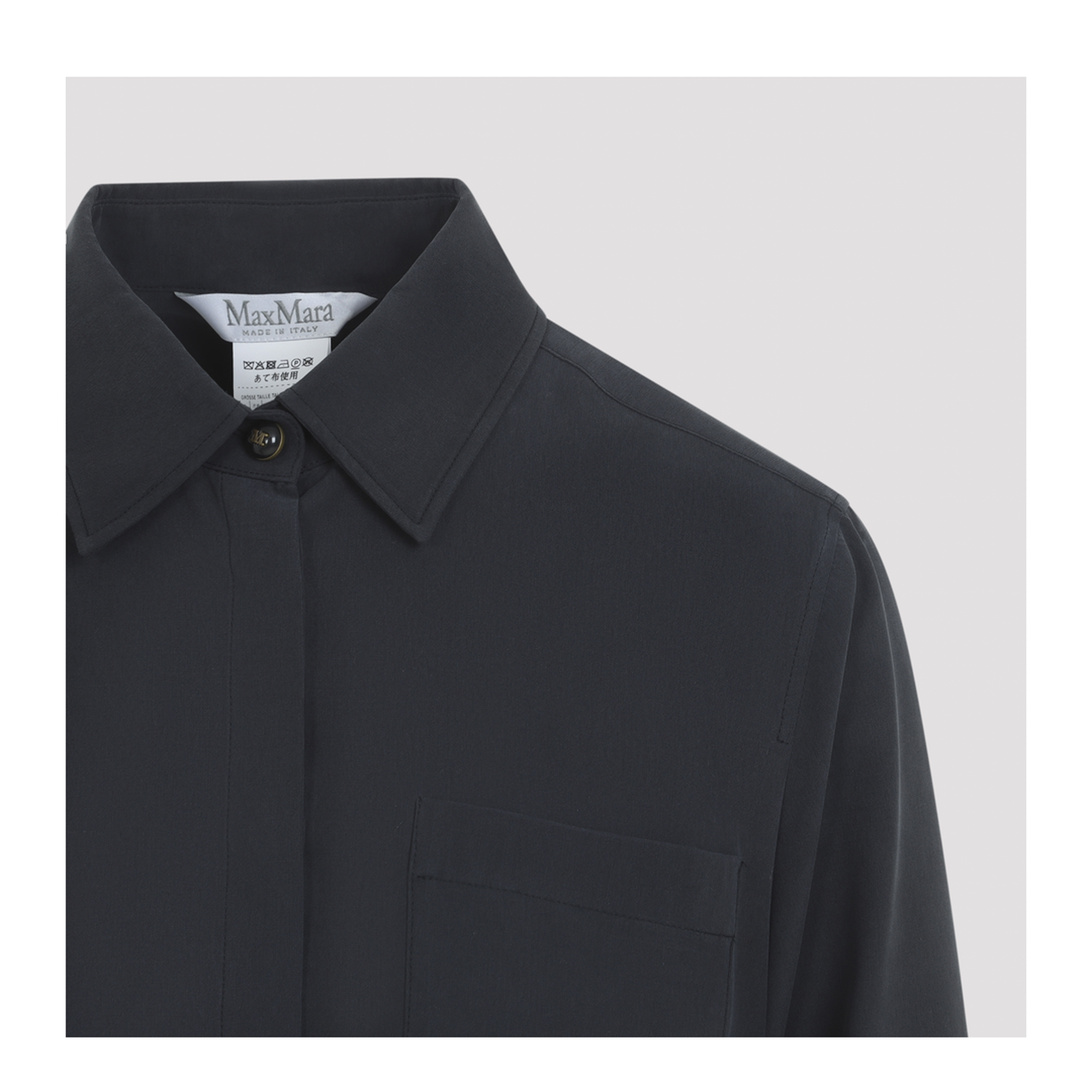 MAYFEYR - Max Mara - Siamese Washed Silk Shirt - 2611111151600