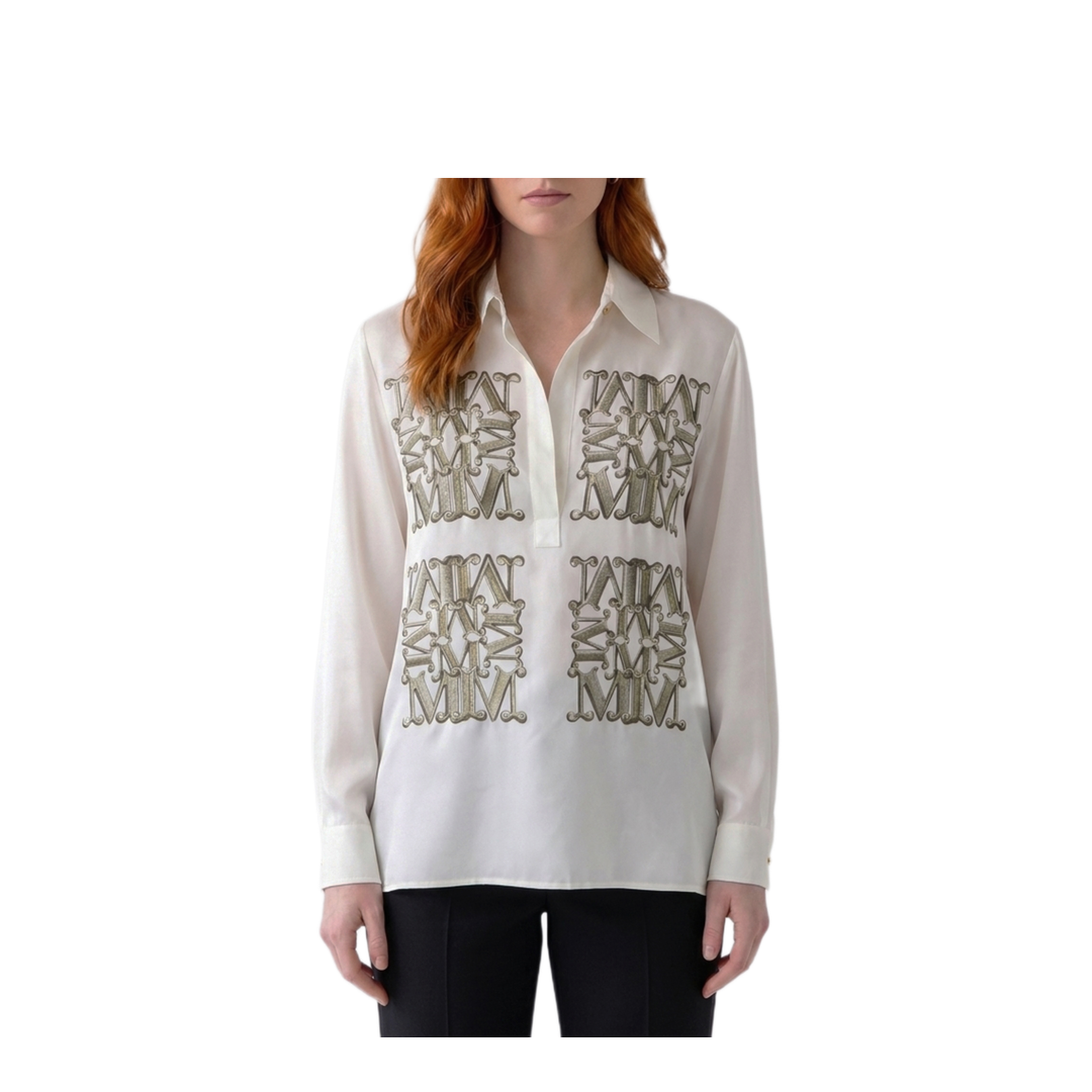MAYFEYR - Max Mara - Printed Silk Filtro Shirt - 262111605160010076002
