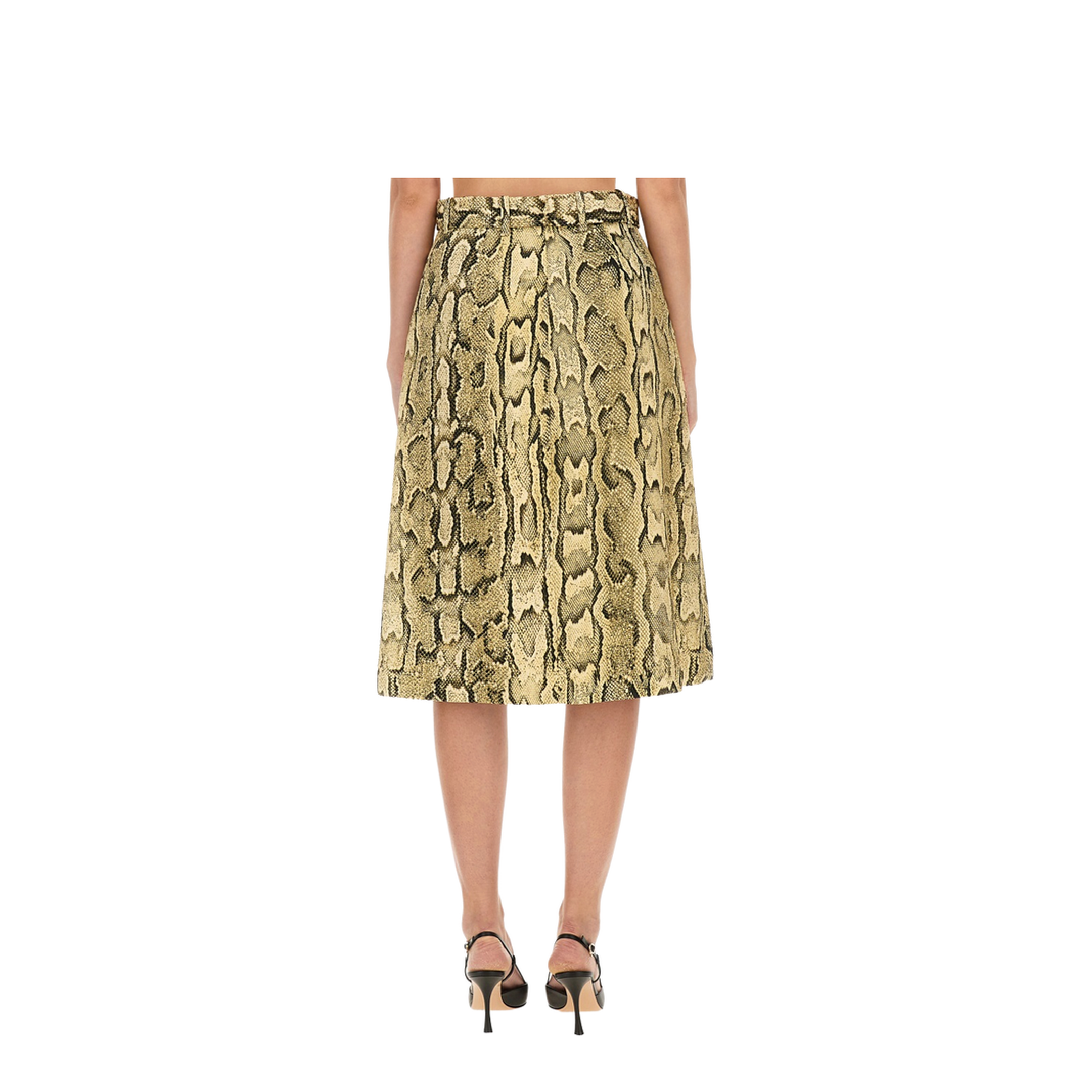 Skirt with Animal Pattern