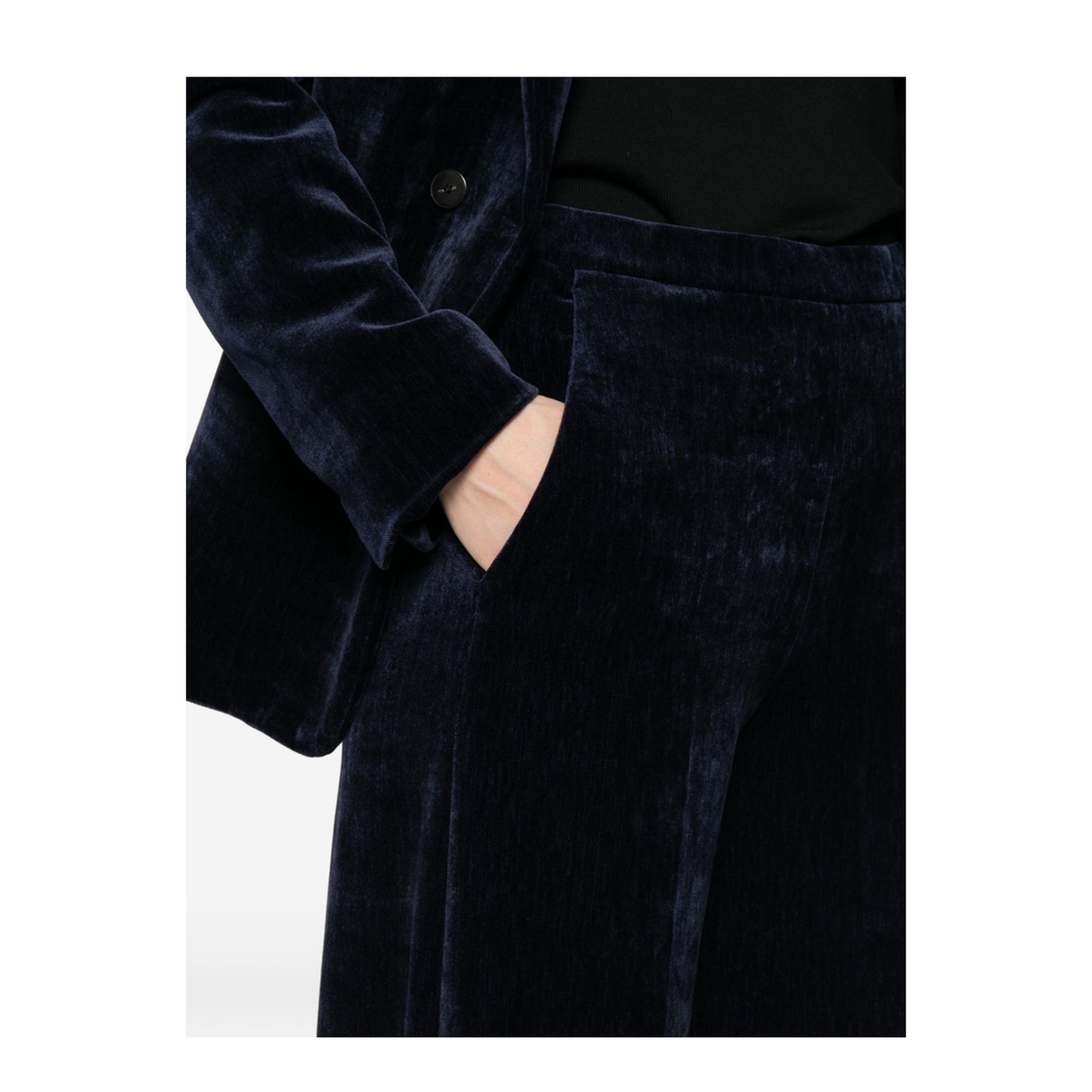 MAYFEYR - Forte Forte - Trousers Navy - 15022MYPANTSNOTTE