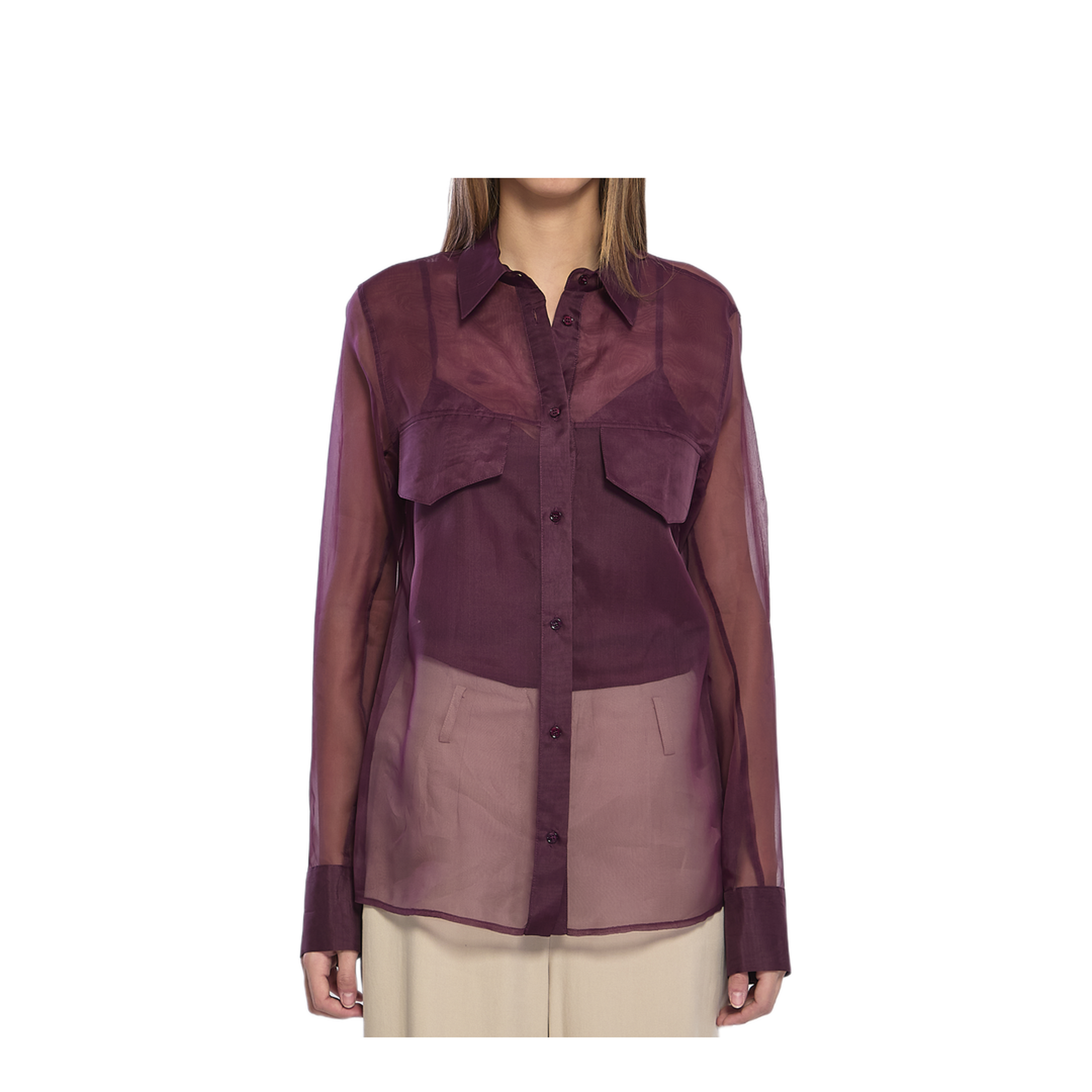 MAYFEYR - Federica Tosi - Silk Organza Shirt - 4110840918