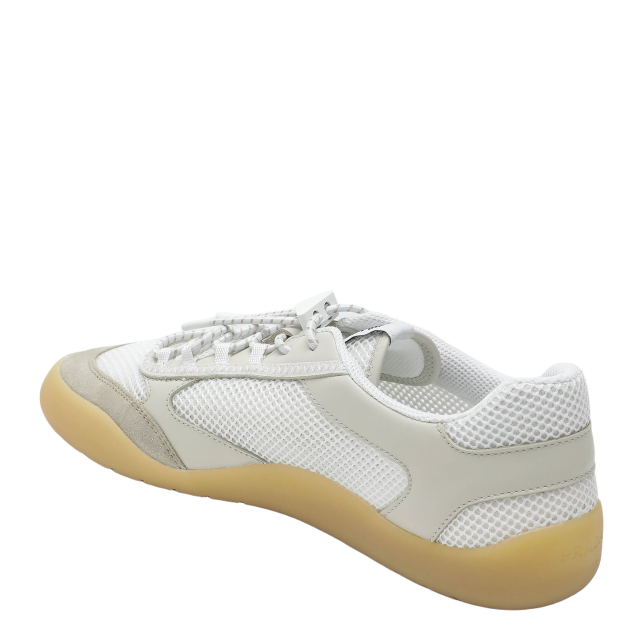 MAYFEYR - Prada - Speedrock Trainers In Talc-Coloured Mesh - 1E490O0053ZM0F0K74